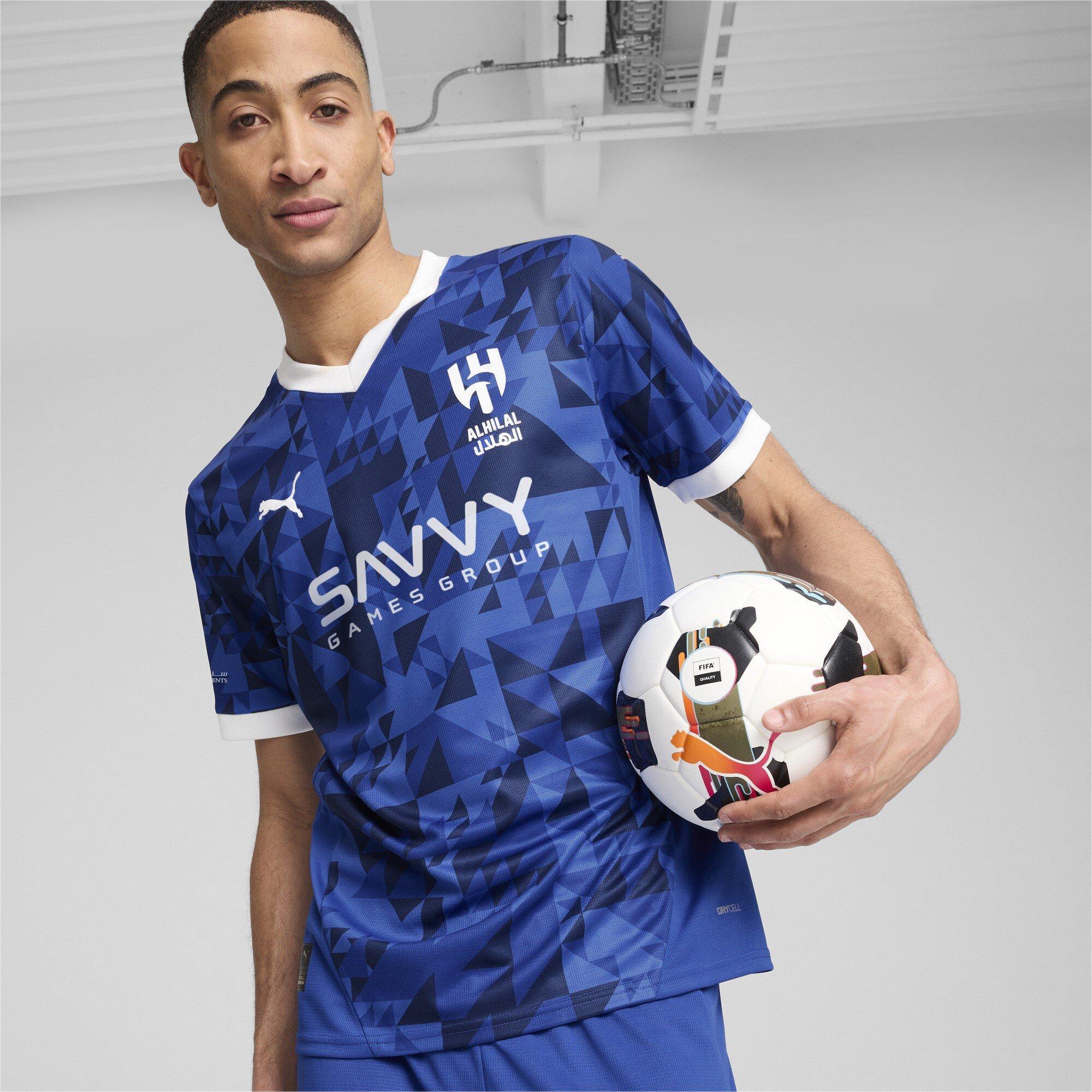 Blau - Puma - Al Hilal Home Shirt 2024 2025 Adults - 3
