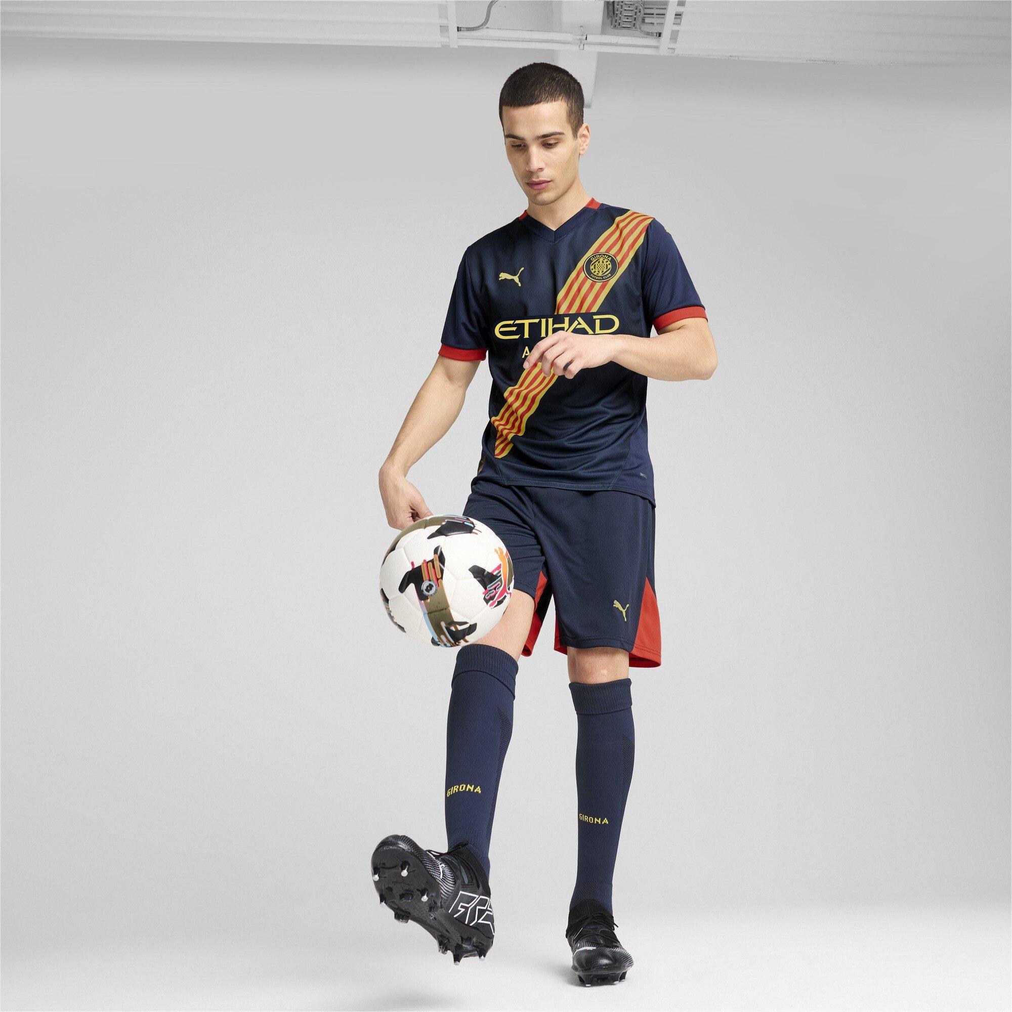 Blu - Puma - Girona Away Shirt 2024 2025 Adults - 4