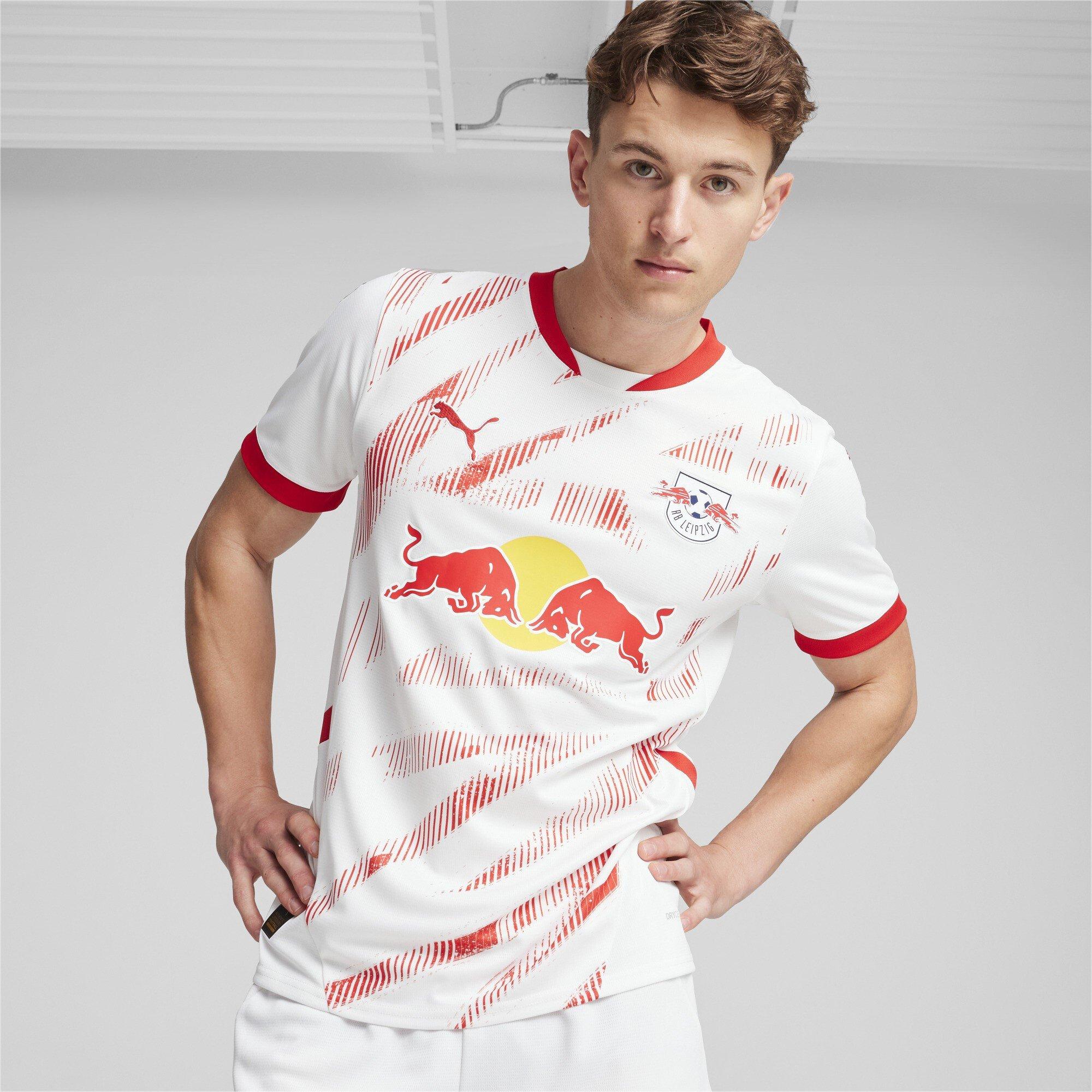 Bianco - Puma - Red Bull Leipzig Home Shirt 2024 2025 Adults - 2