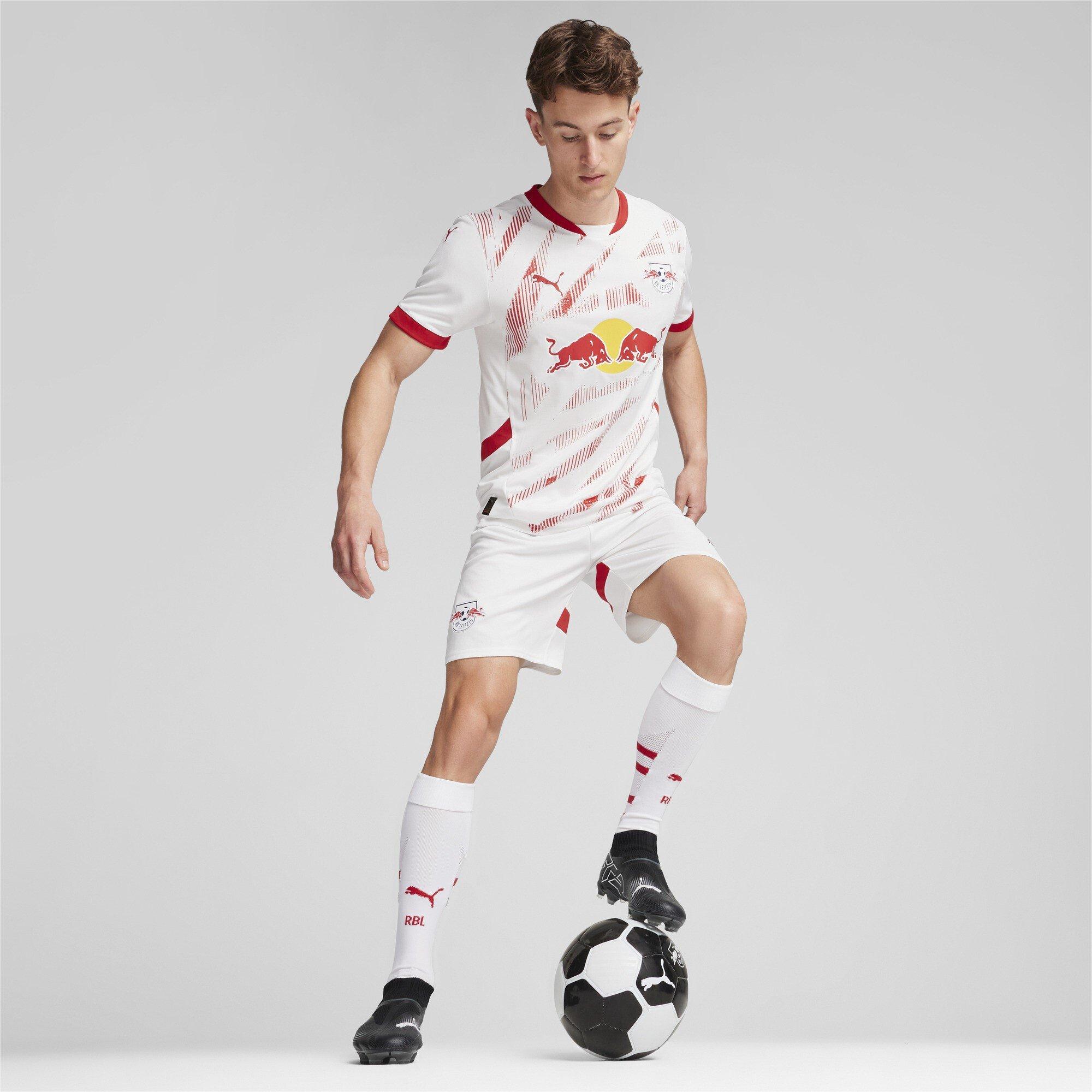 Bianco - Puma - Red Bull Leipzig Home Shirt 2024 2025 Adults - 4