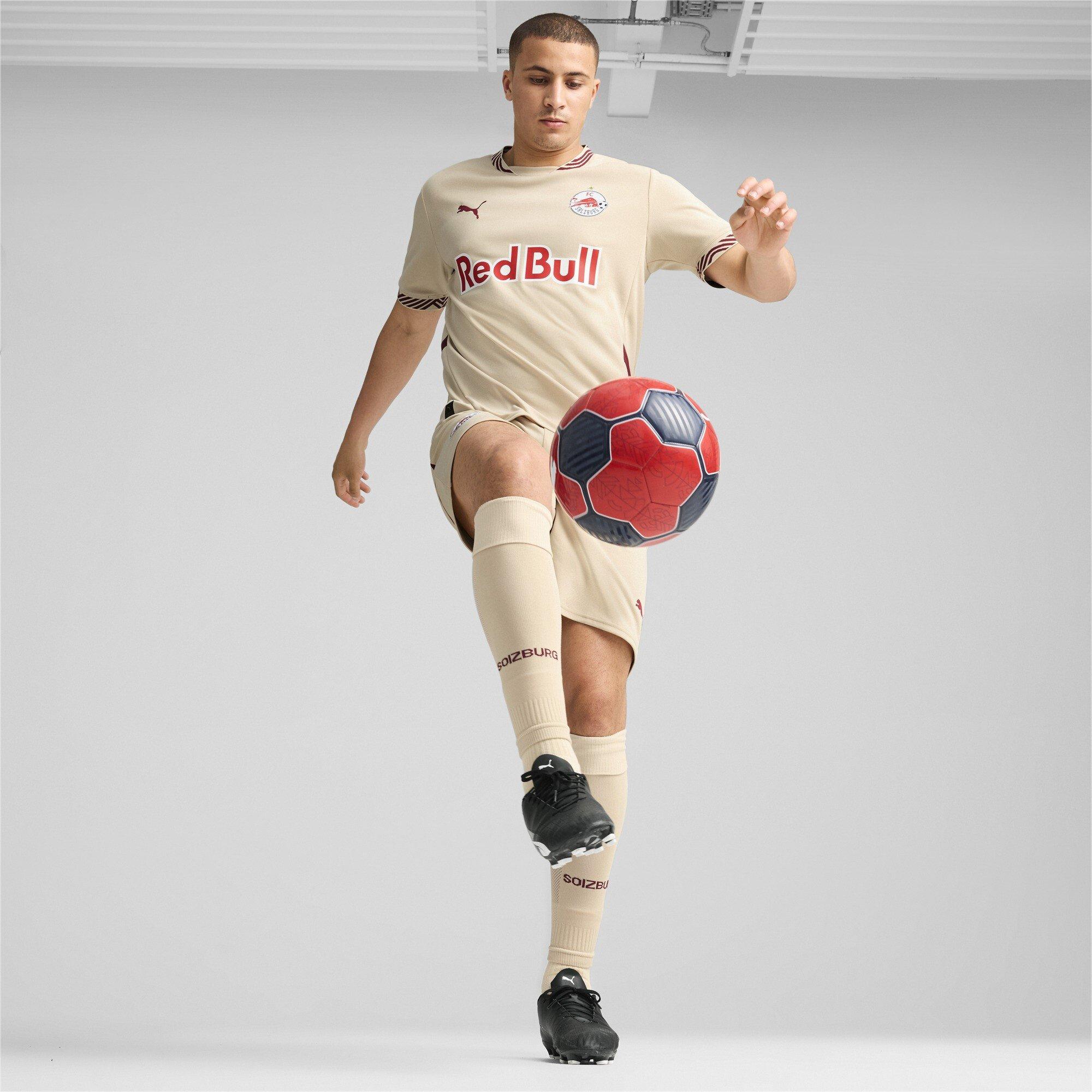 Beige - Puma - Red Bull Salzburg Third Shirt 2024 2025 Adults - 4