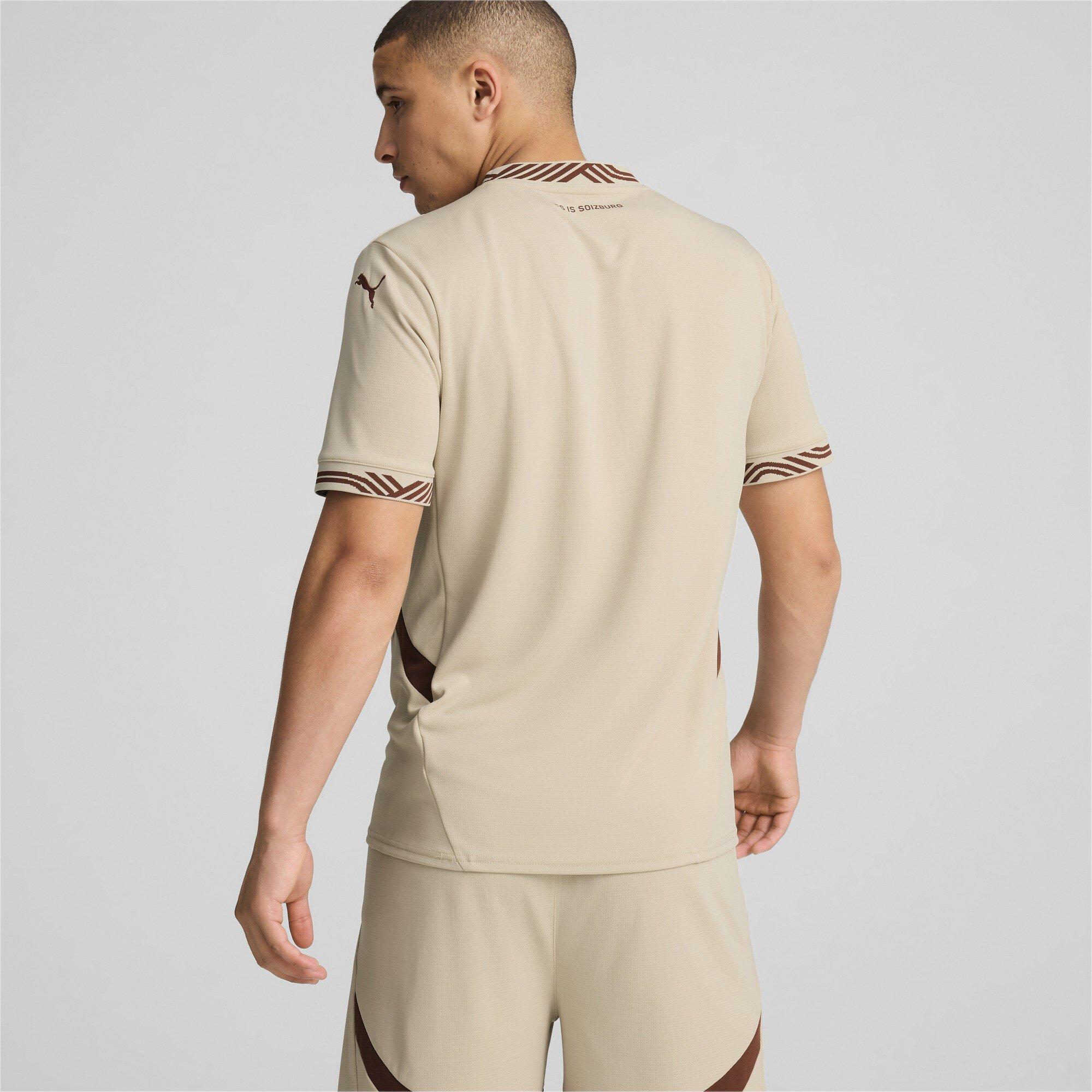 Beige - Puma - Red Bull Salzburg Third Shirt 2024 2025 Adults - 5