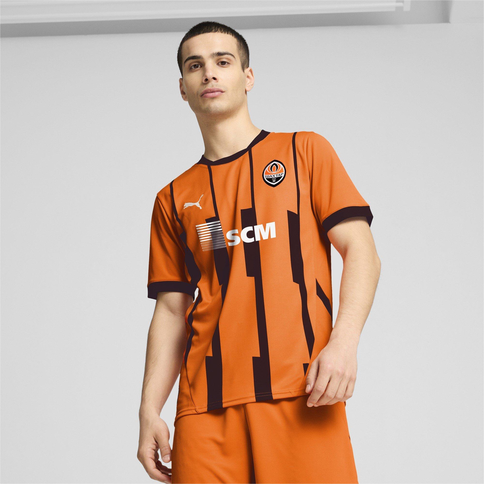 Oranje - Puma - Shakhtar Donetsk Home Shirt 2024 2025 Adults - 2