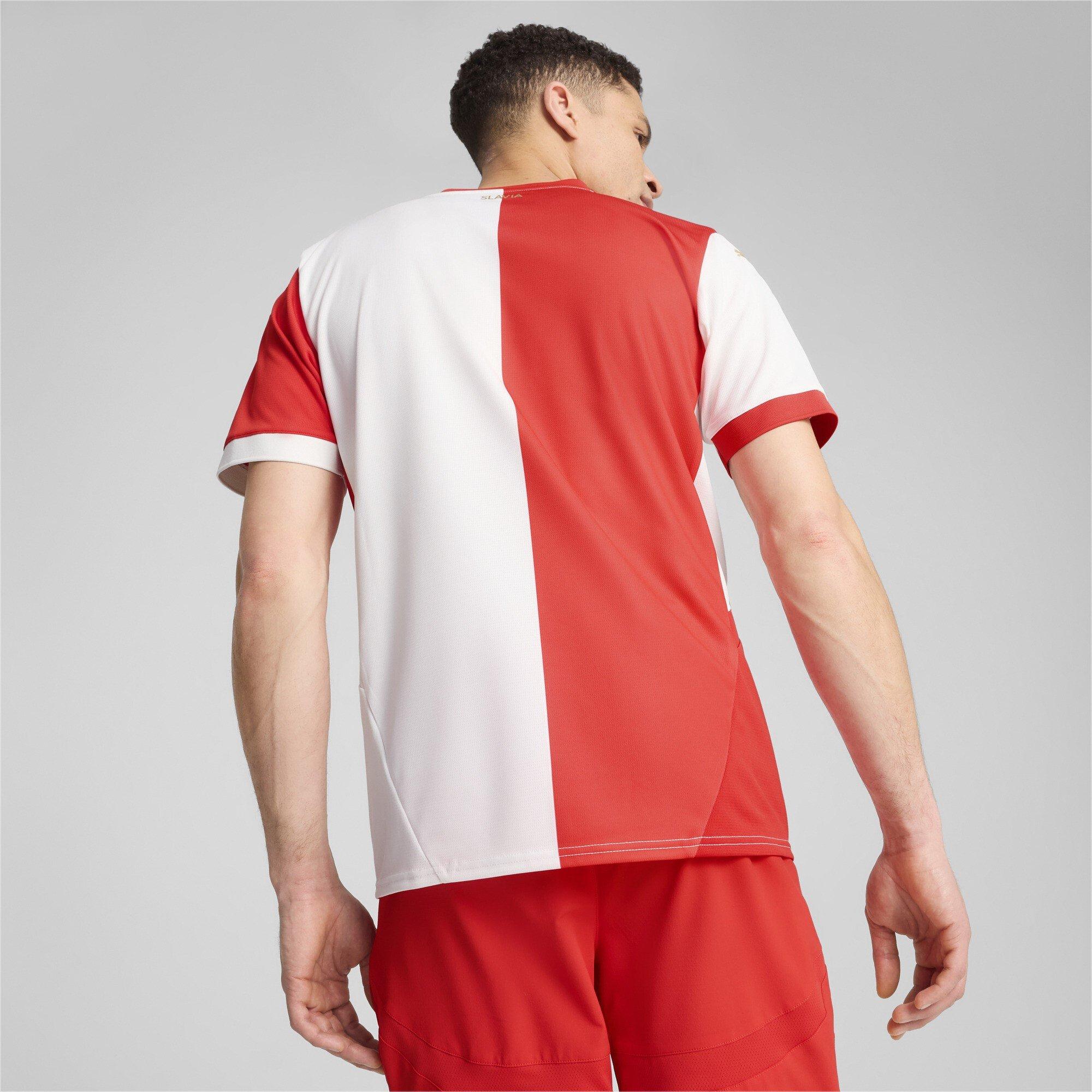 Bianco - Puma - Slavia Prague Home Shirt 2024 2025 Adults - 5