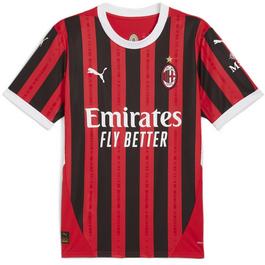 Puma AC Milan Home Shirt 2024 2025 Adults