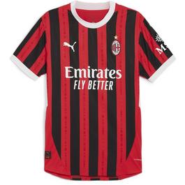 Puma AC Milan Authentic Home Shirt 2024 2025 Adults