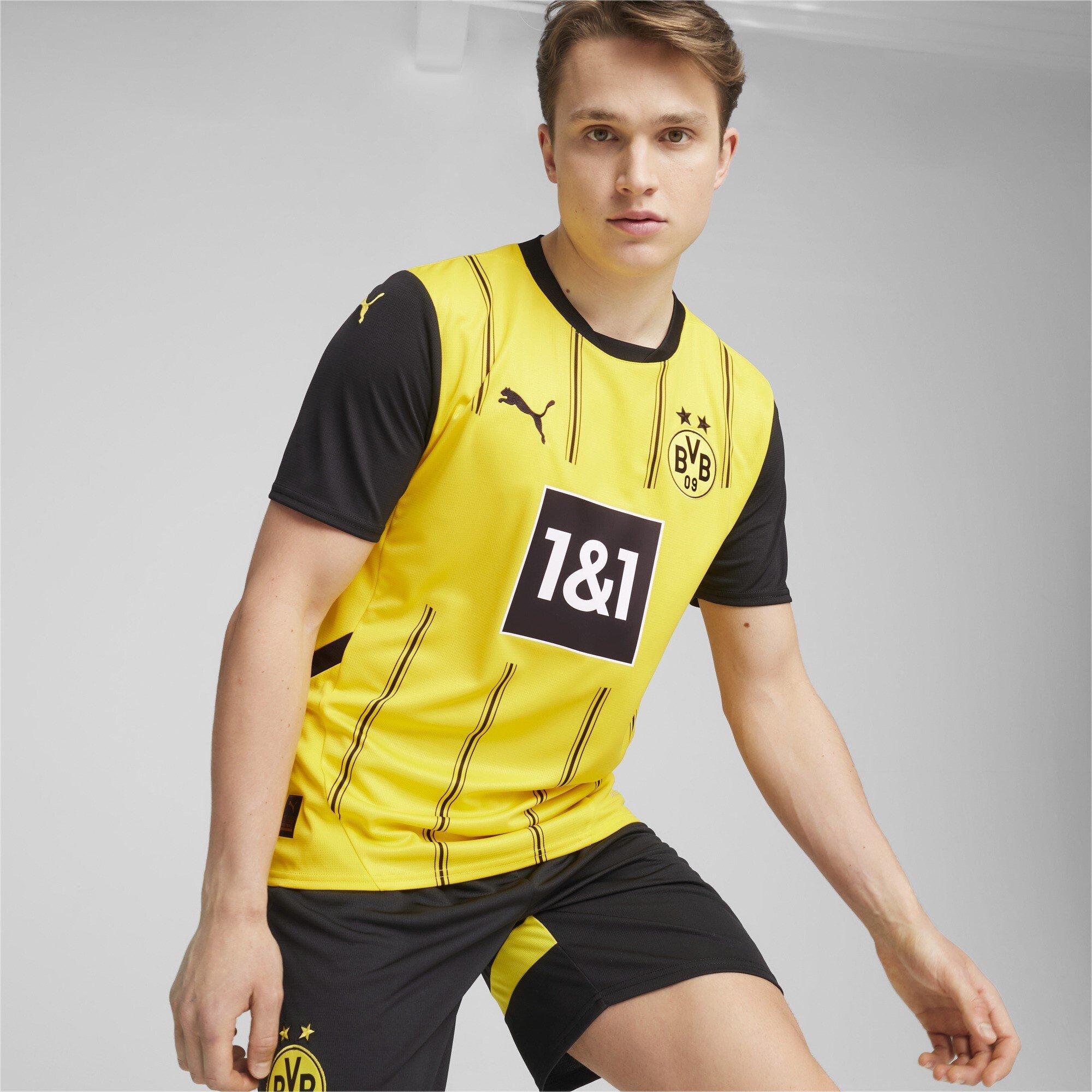 Amarillo - Puma - Borussia Dortmund Home Shirt 2024 2025 Adults - 3