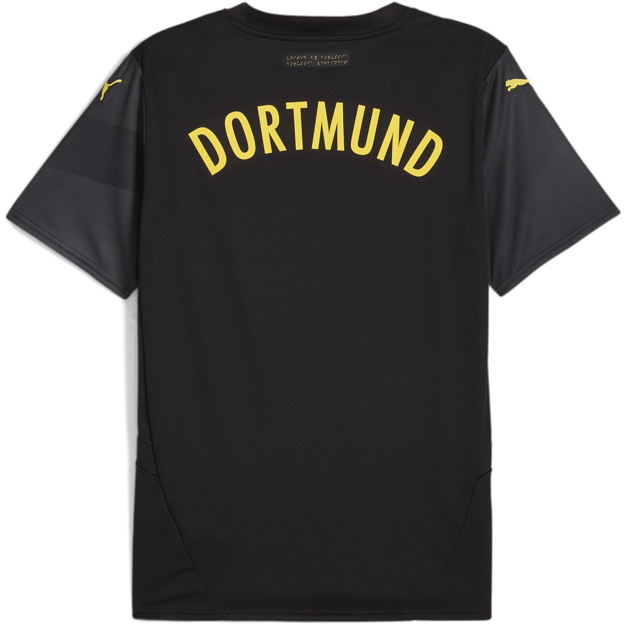 Zwart - Puma - Borussia Dortmund Away Shirt 2024 2025 Adults - 2
