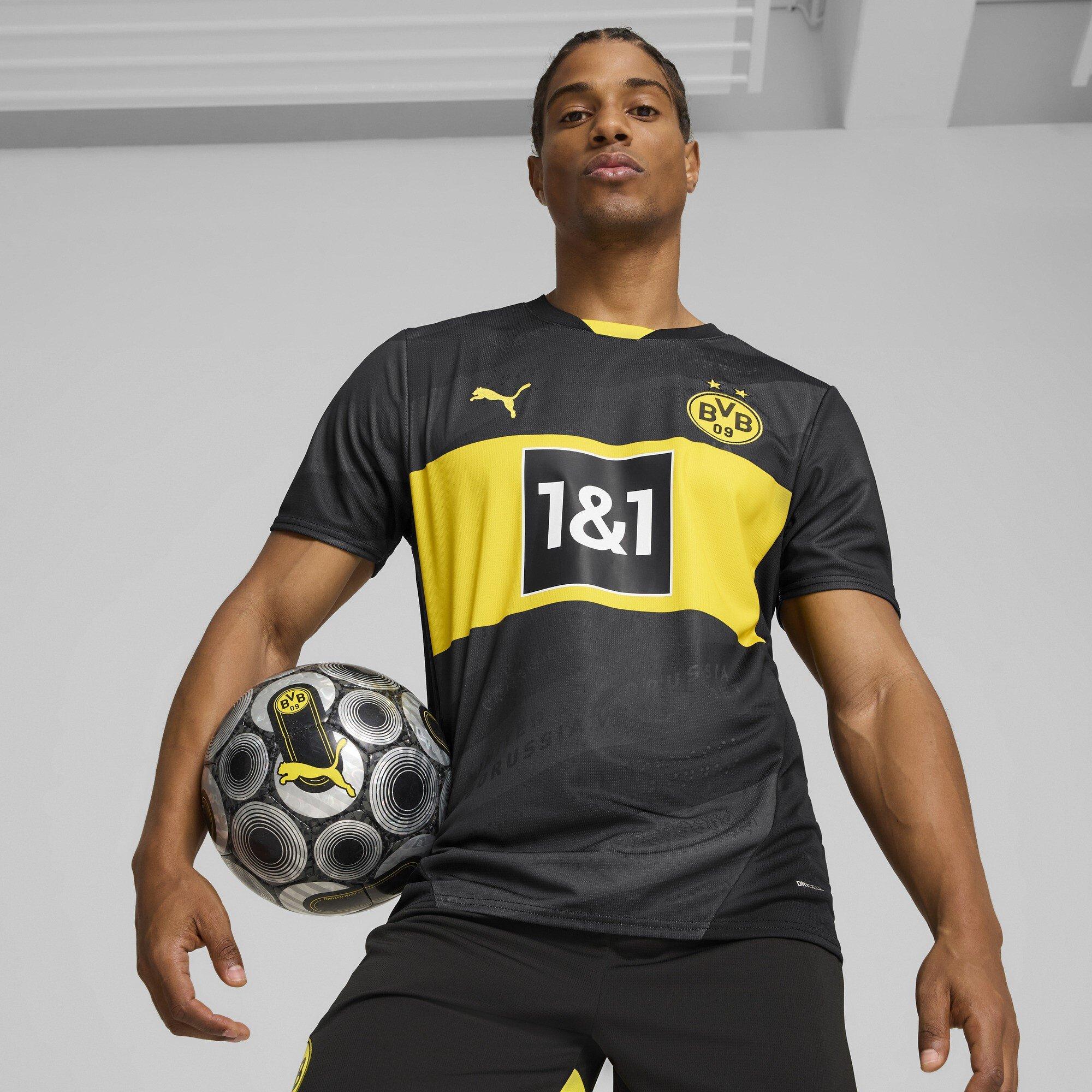 Zwart - Puma - Borussia Dortmund Away Shirt 2024 2025 Adults - 3