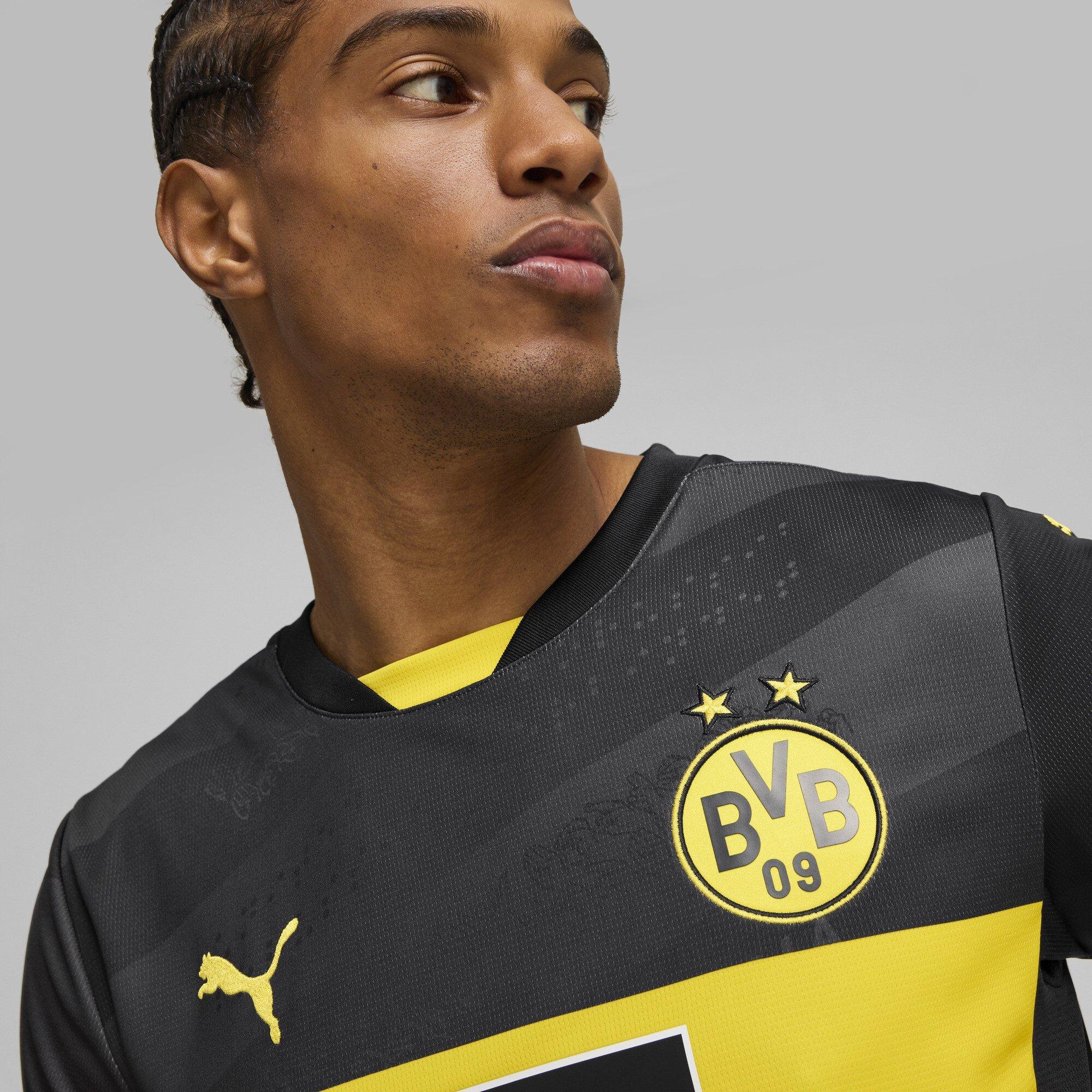 Zwart - Puma - Borussia Dortmund Away Shirt 2024 2025 Adults - 5