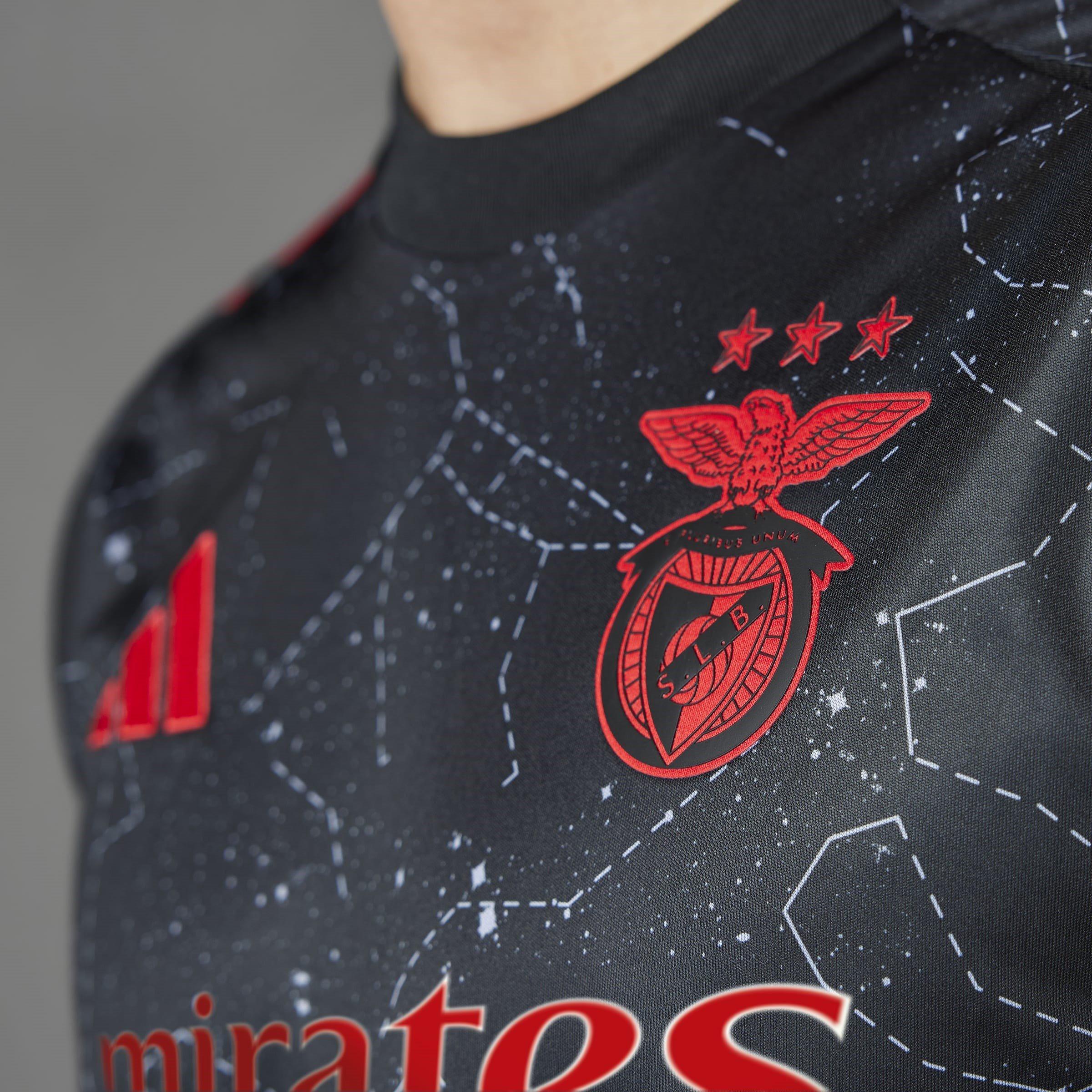 Black - adidas - Benfica Away Shirt 2024 2025 Adults - 13