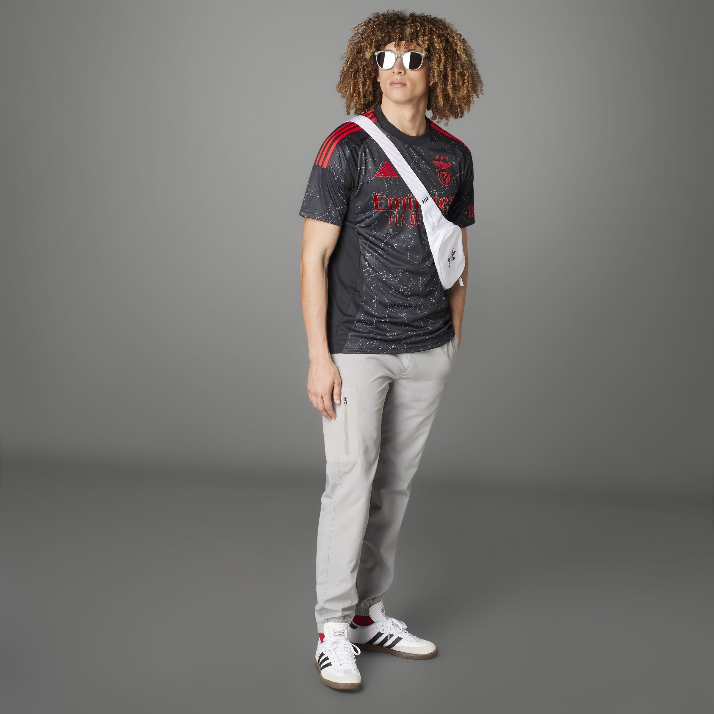 Black - adidas - Benfica Away Shirt 2024 2025 Adults - 15