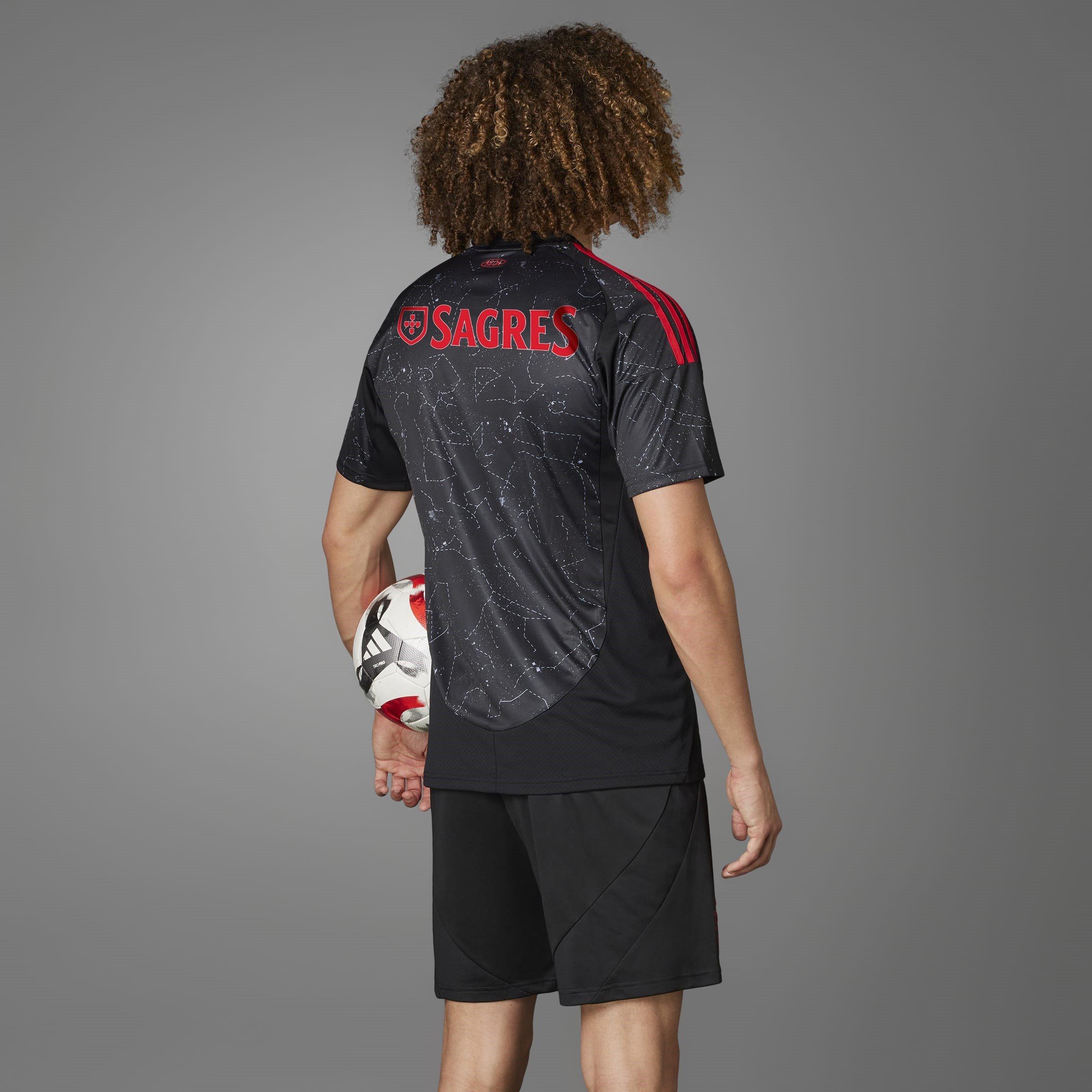 Black - adidas - Benfica Away Shirt 2024 2025 Adults - 16