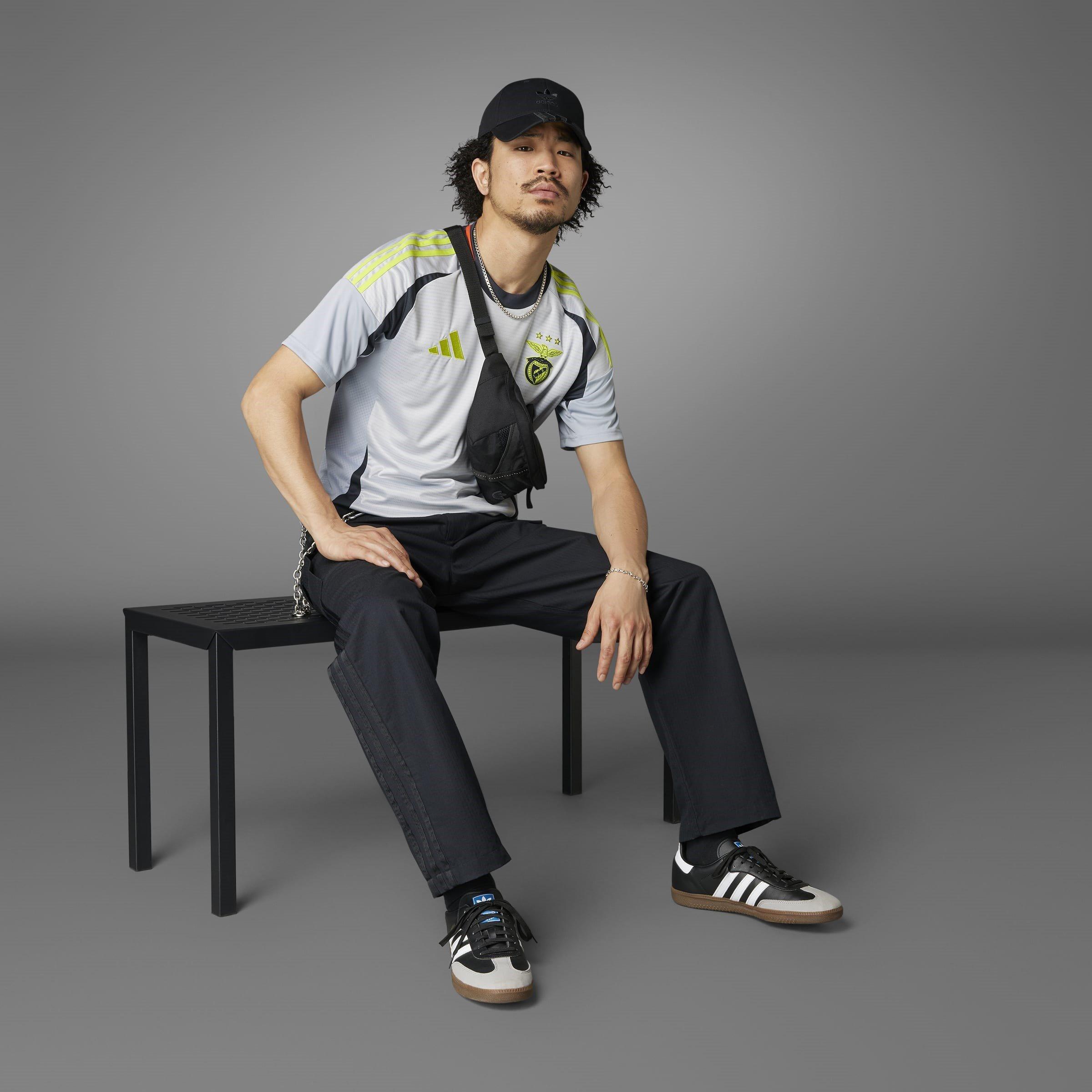 Grey - adidas - Benfica Third Shirt 2024 2025 Adults - 11