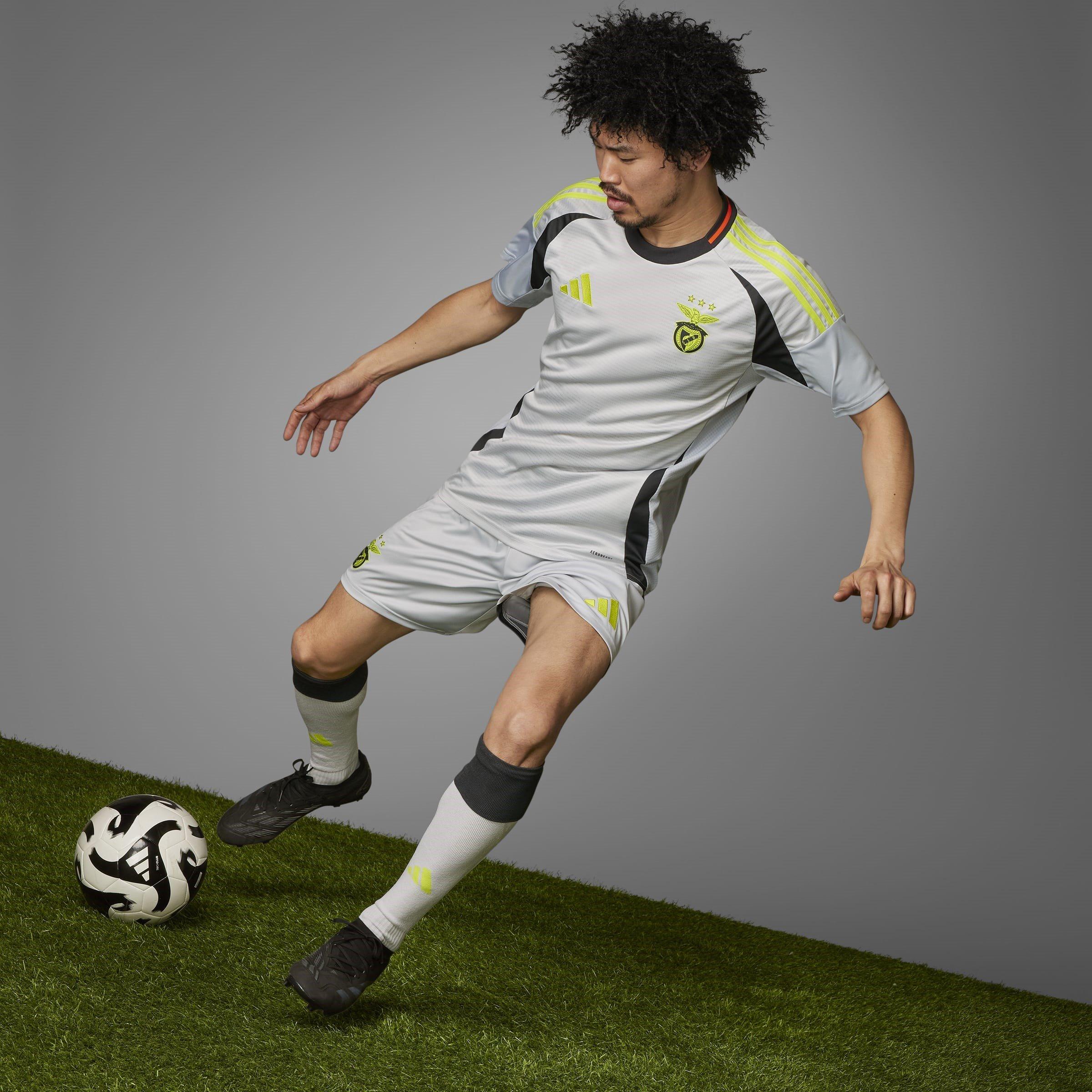 Grey - adidas - Benfica Third Shirt 2024 2025 Adults - 12