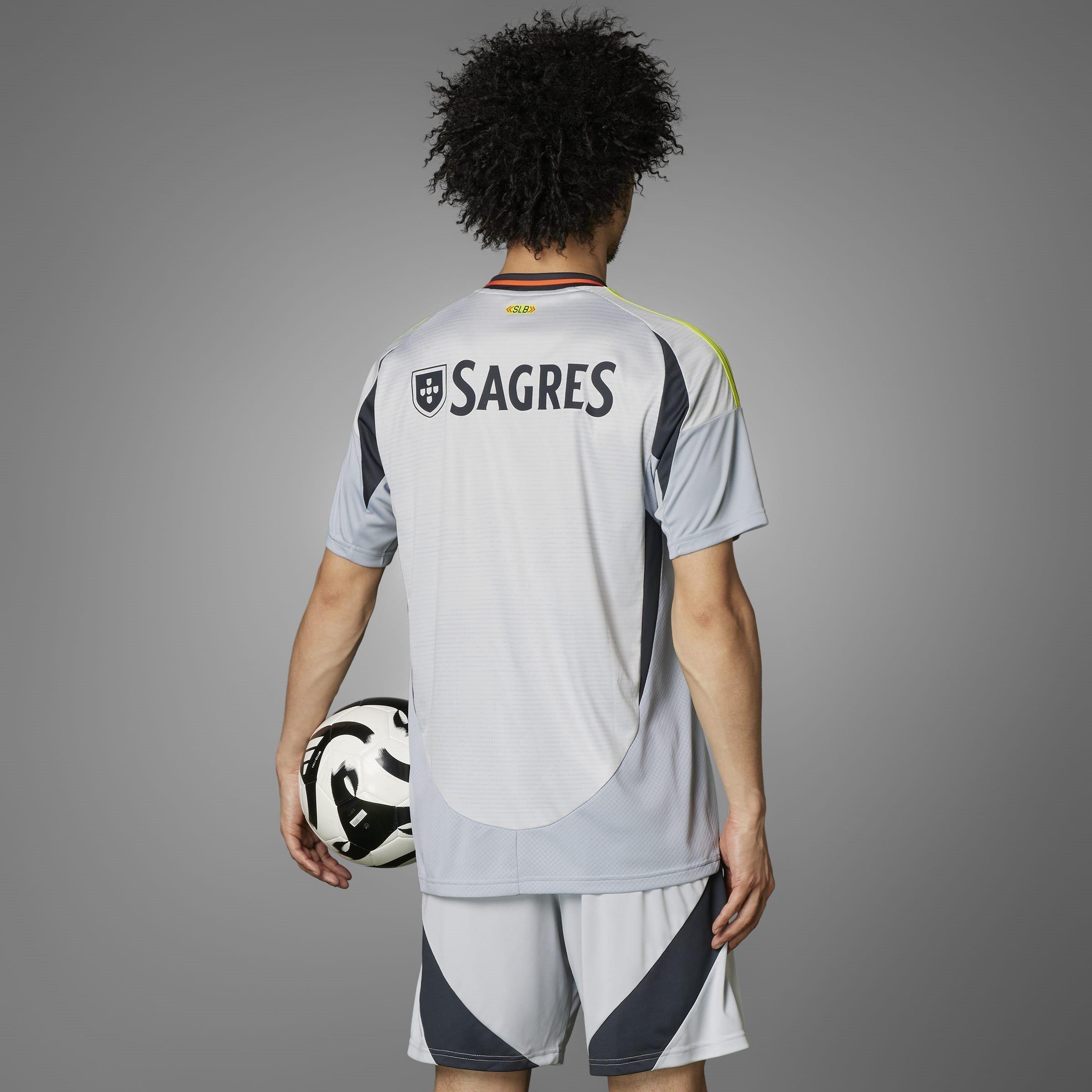 Grey - adidas - Benfica Third Shirt 2024 2025 Adults - 14