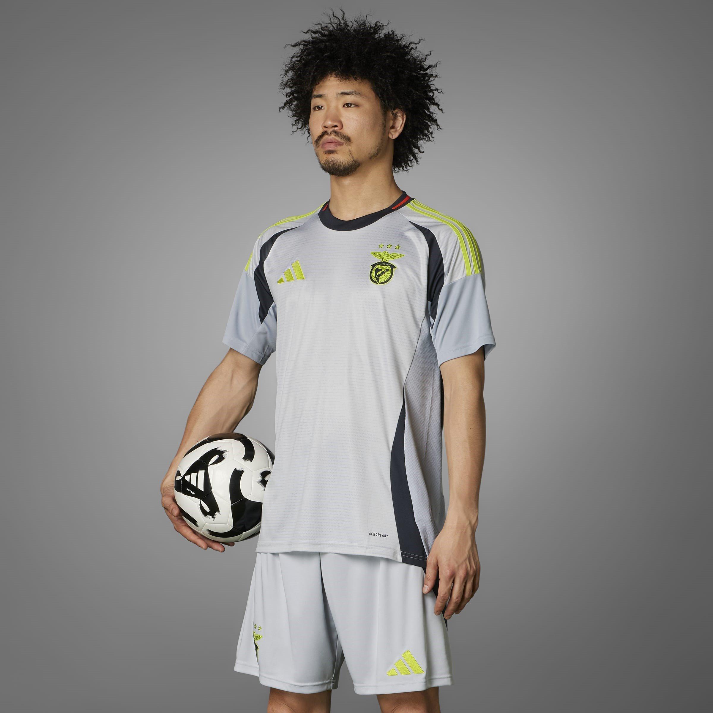Grey - adidas - Benfica Third Shirt 2024 2025 Adults - 8