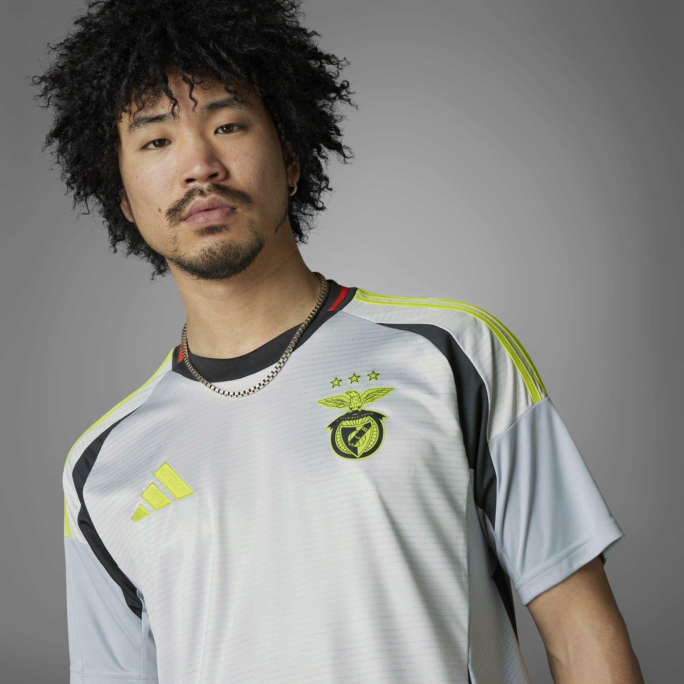 Grey - adidas - Benfica Third Shirt 2024 2025 Adults - 10