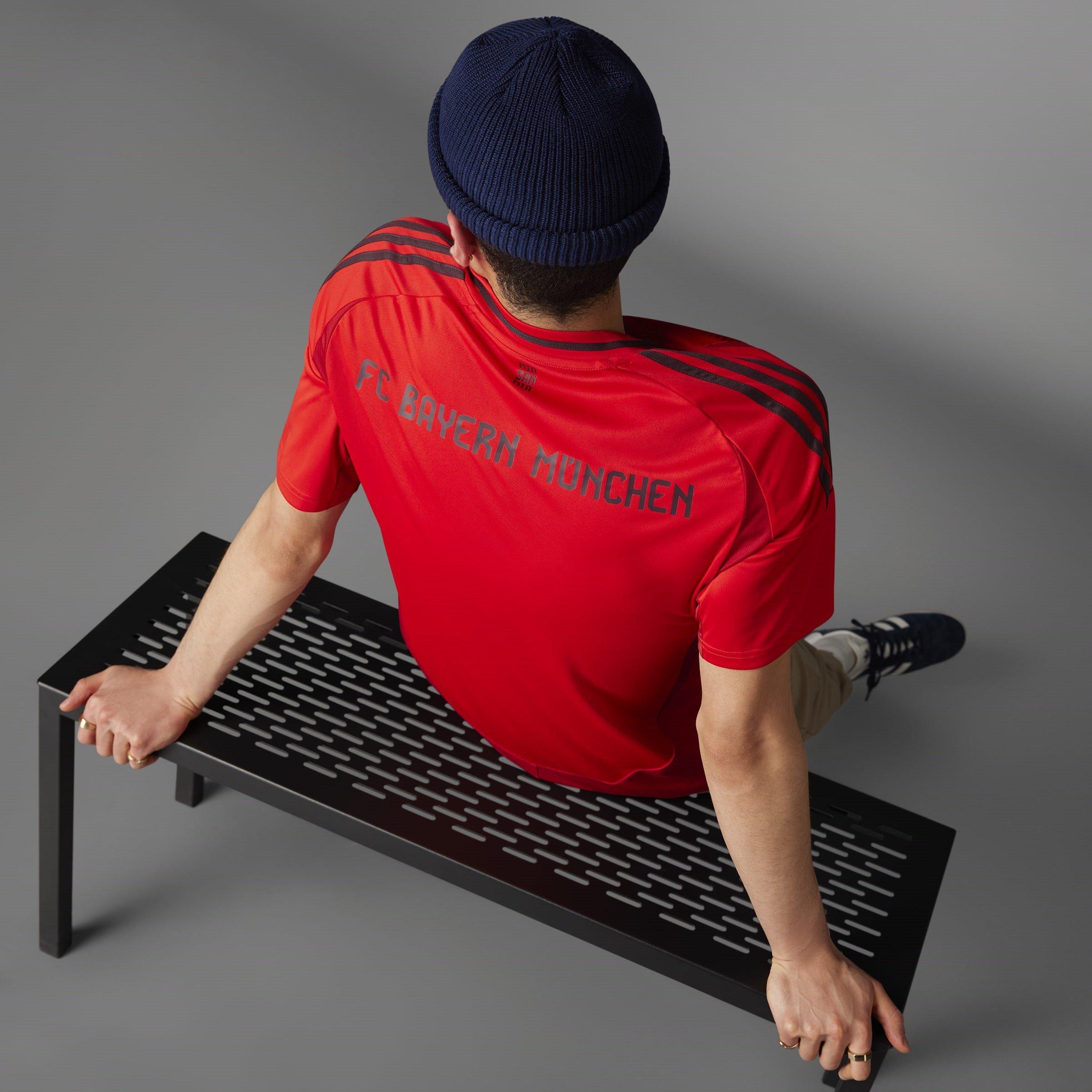 Red - adidas - FC Bayern Munich Home Shirt 2024 2025 Adults - 15