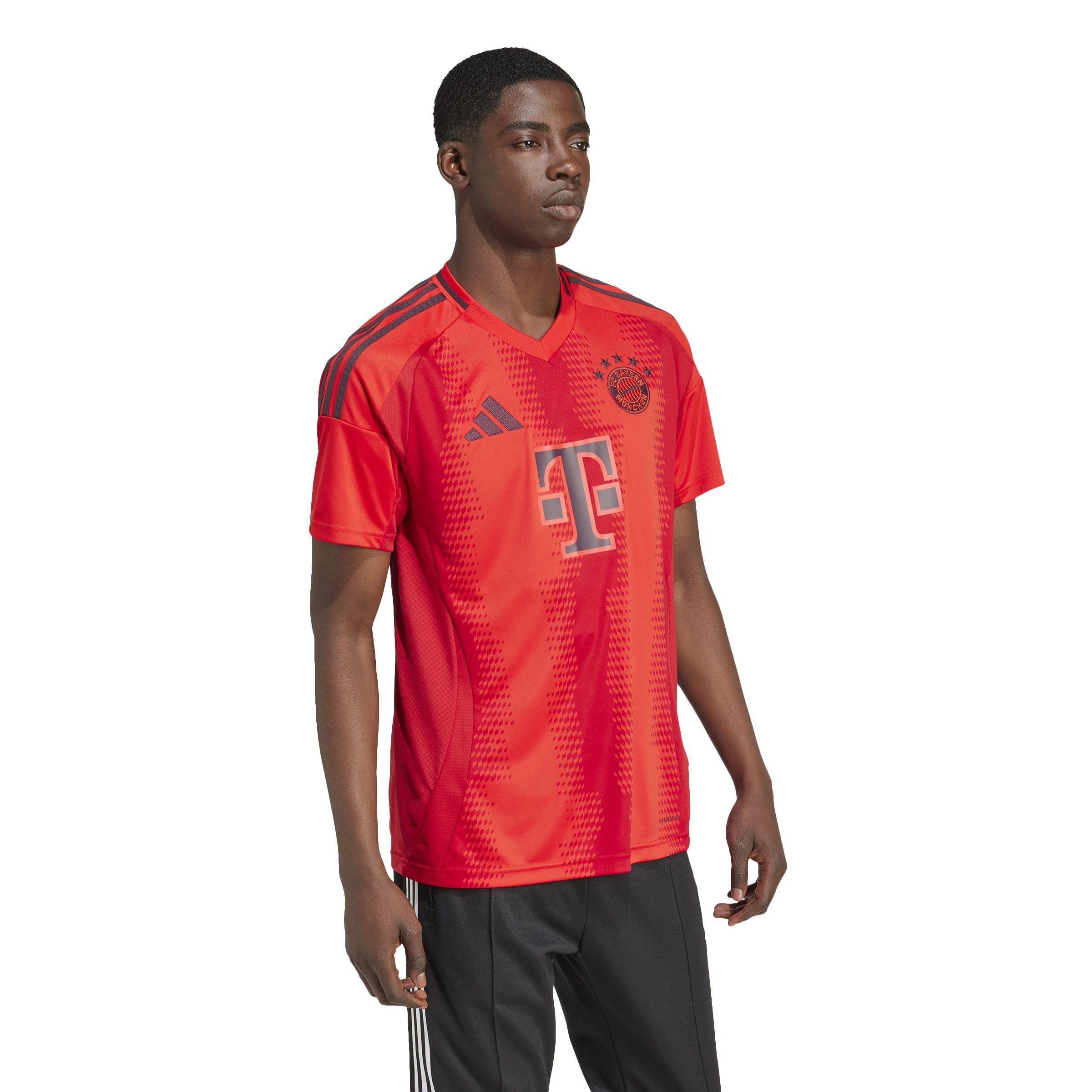 Red - adidas - FC Bayern Munich Home Shirt 2024 2025 Adults - 3