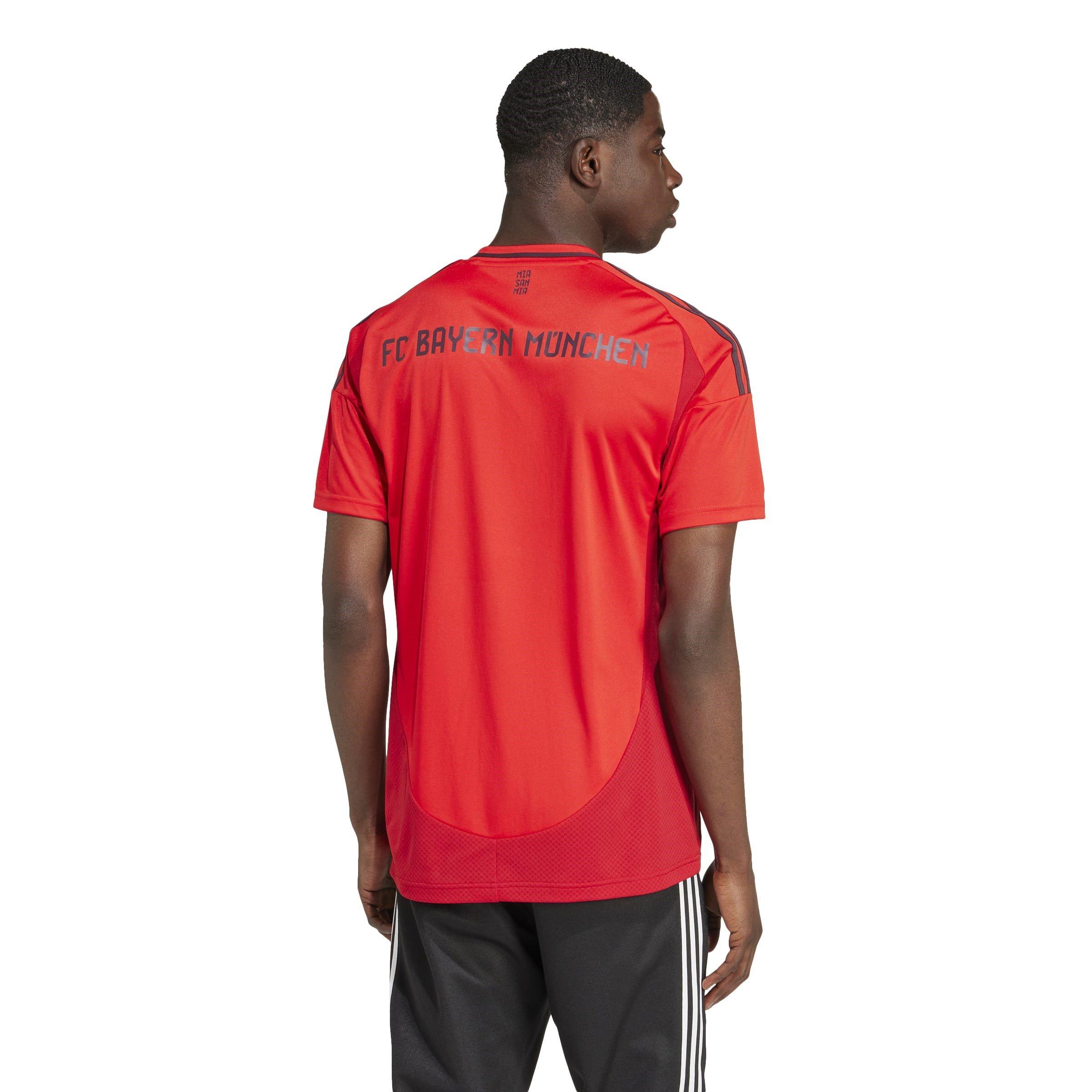 Red - adidas - FC Bayern Munich Home Shirt 2024 2025 Adults - 4