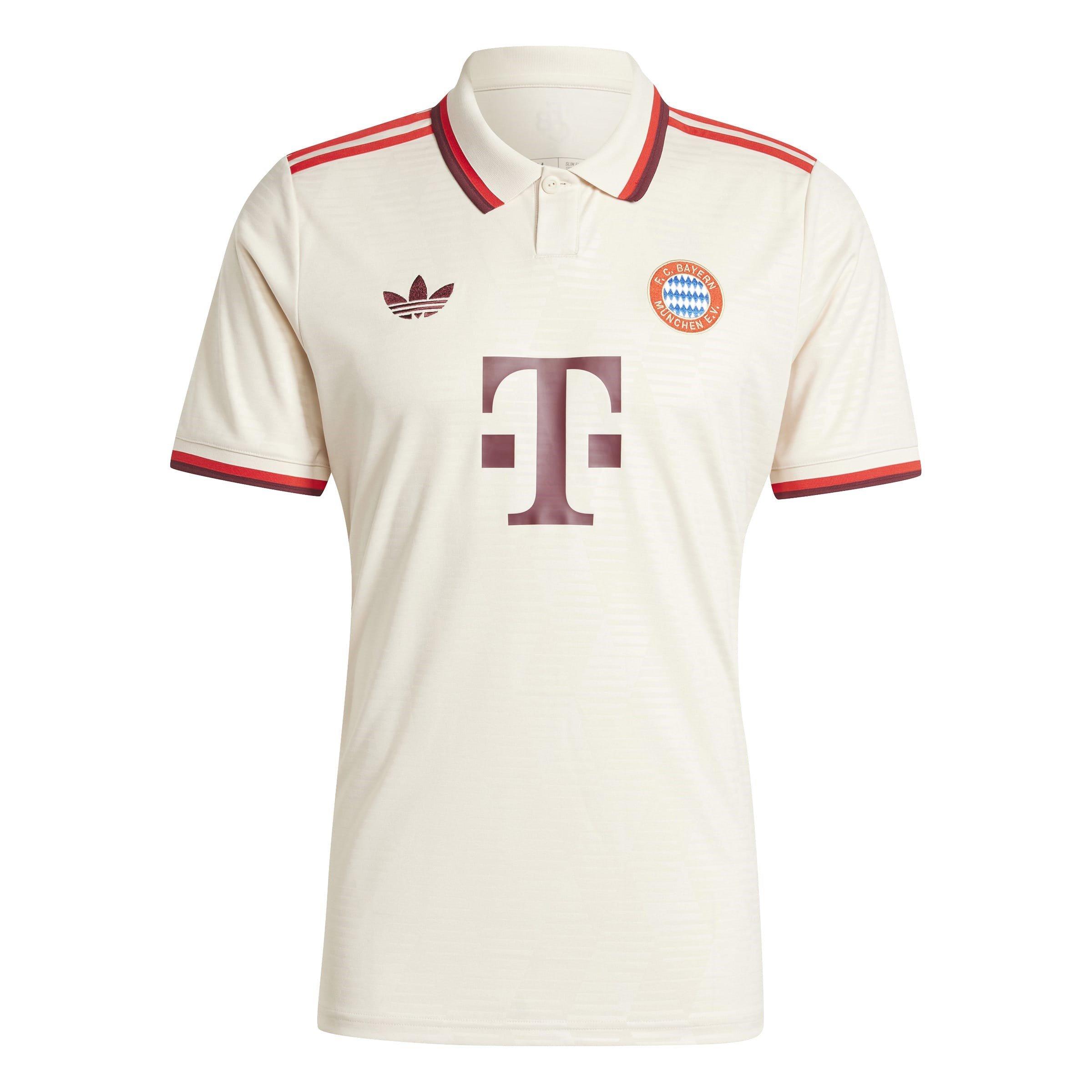 Beige - adidas - Bayern Munich Third Shirt 2024 2025 Adults - 1