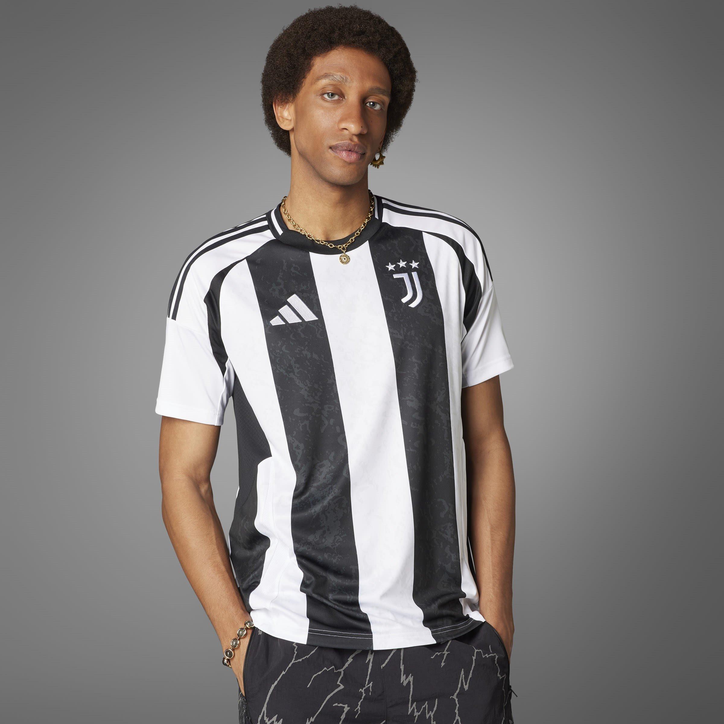 White - adidas - Juventus Home Shirt 2024 2025 Adults - 8