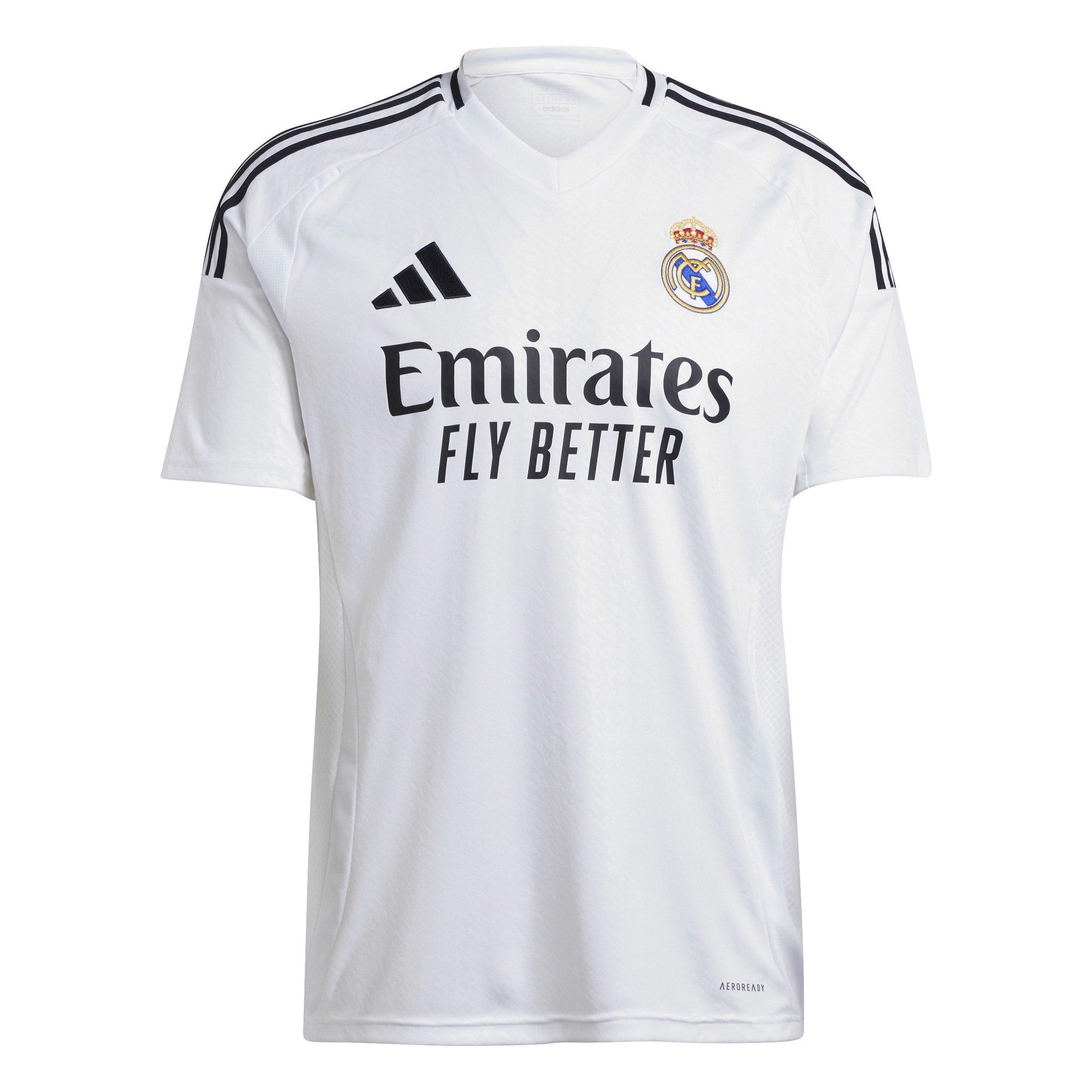 Wit - adidas - Real Madrid Home Shirt 2024 2025 Adults - 1