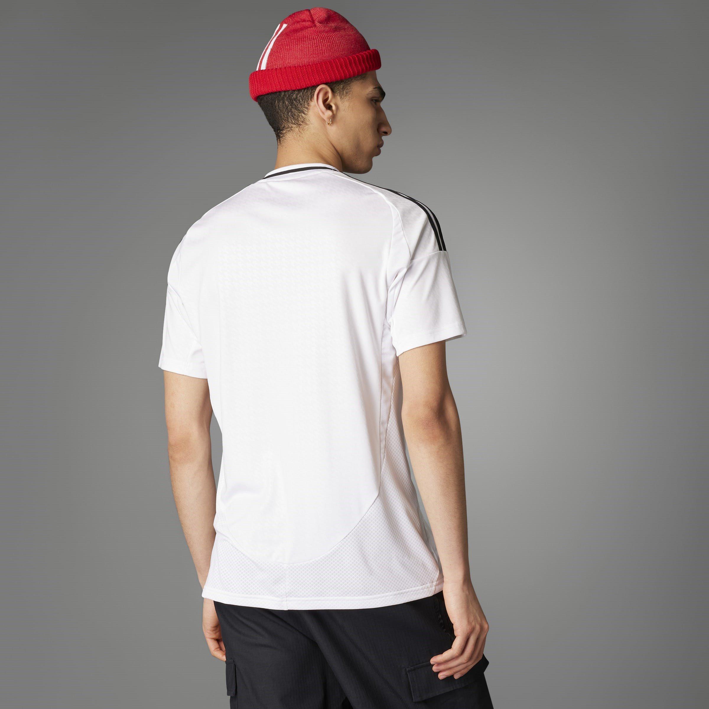 White - adidas - Real Madrid Home Shirt 2024 2025 Adults - 9