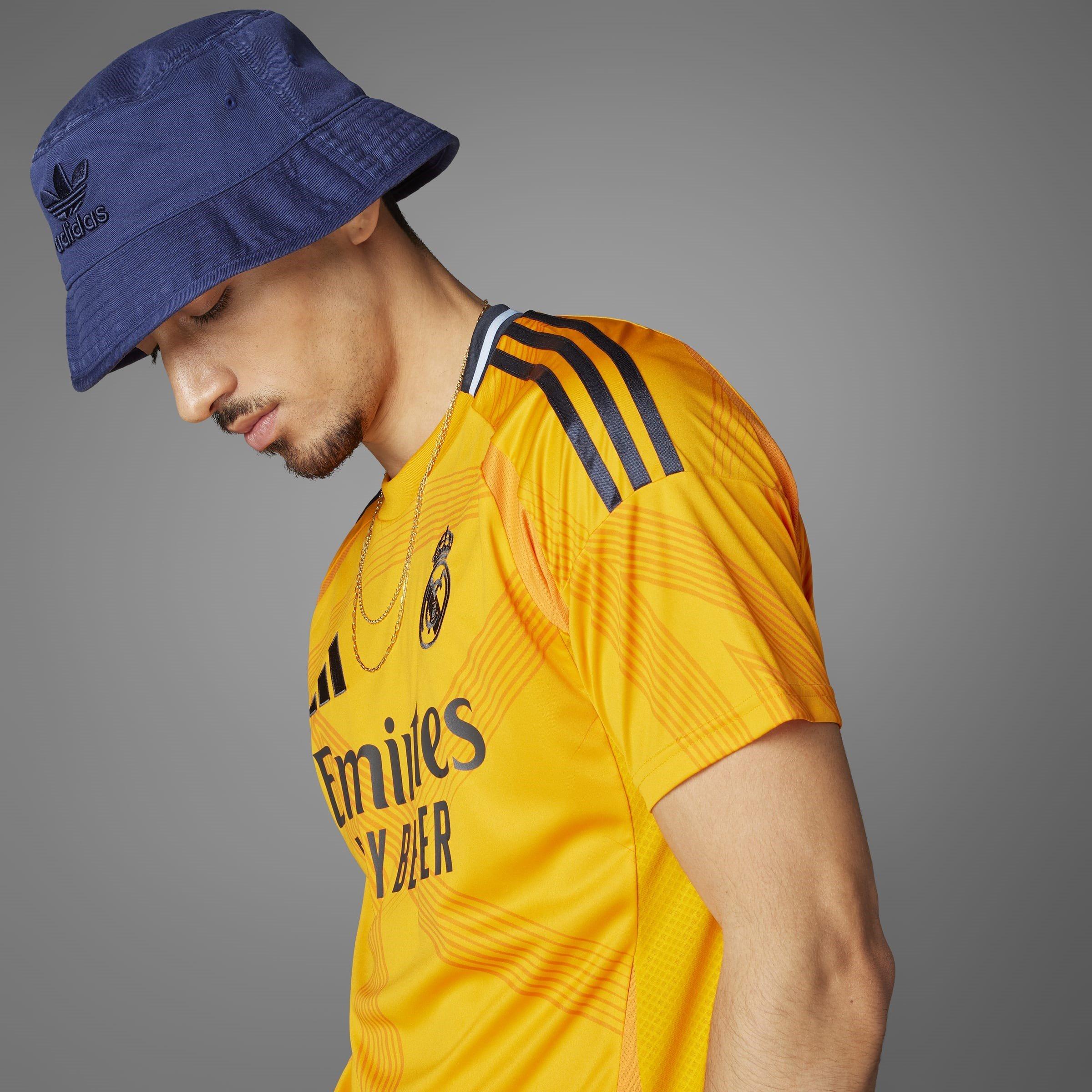 Orange - adidas - Real Madrid Away Shirt 2024 2025 Adults - 15