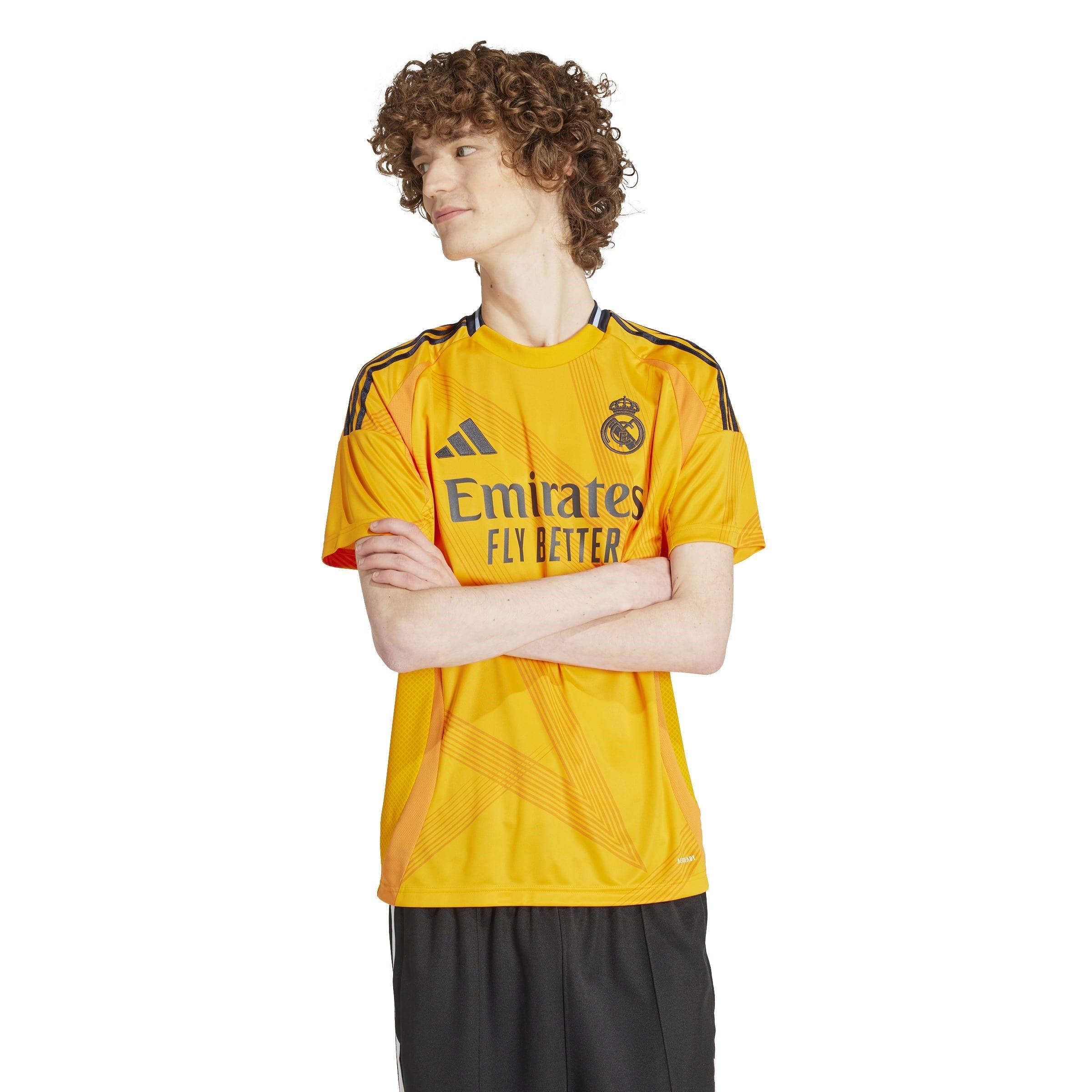 Orange - adidas - Real Madrid Away Shirt 2024 2025 Adults - 3