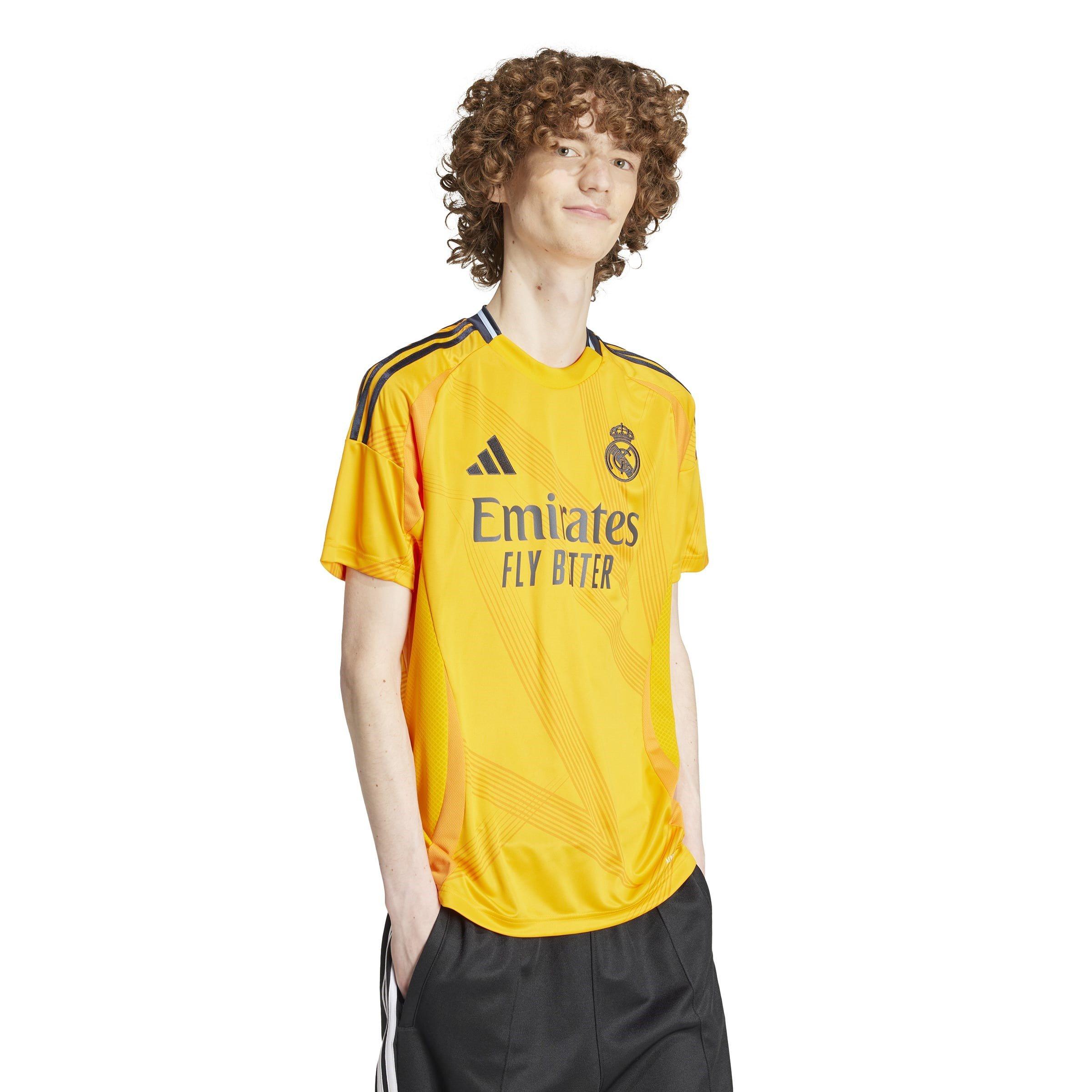 Orange - adidas - Real Madrid Away Shirt 2024 2025 Adults - 7
