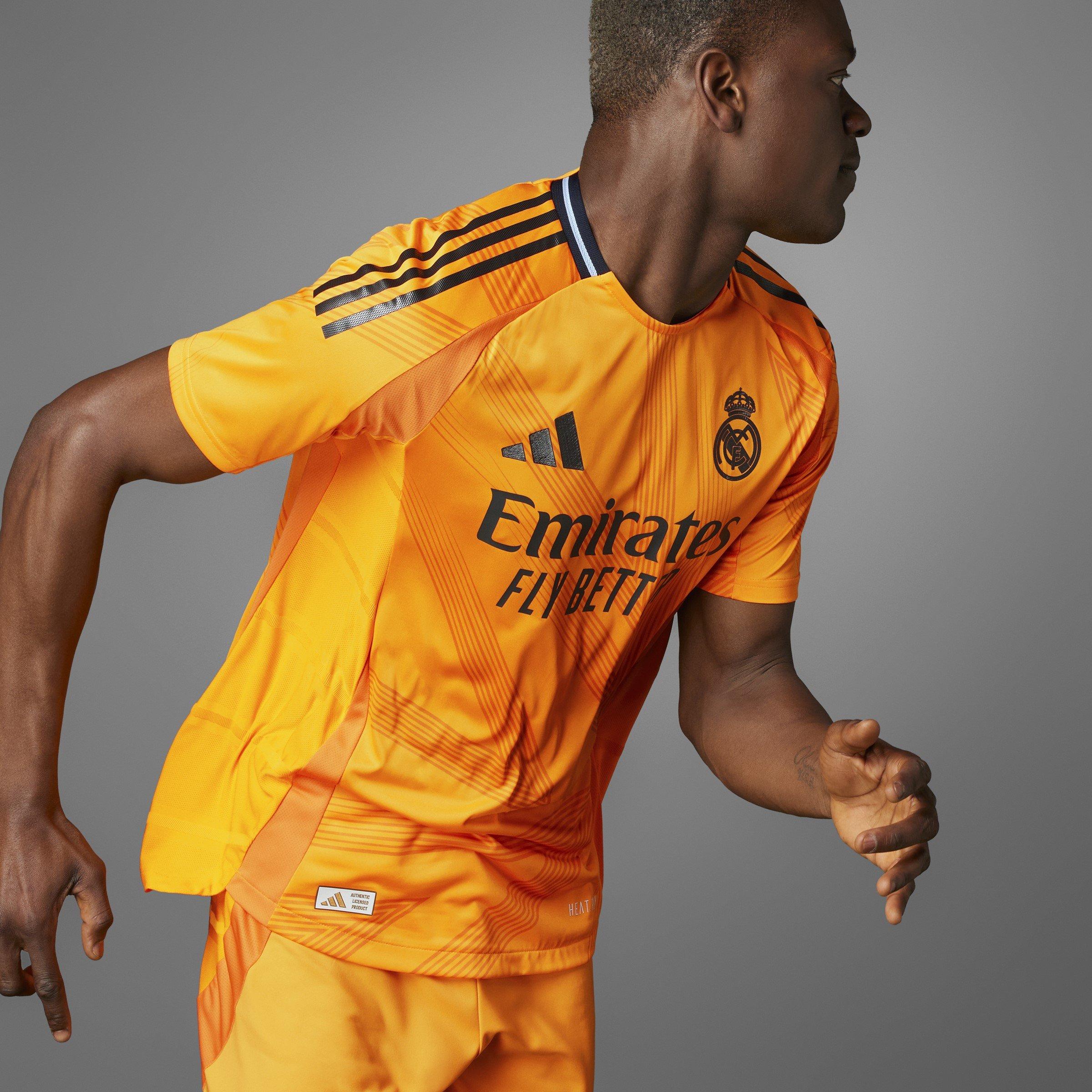 Orange - adidas - Real Madrid Authentic Away Shirt 2024 2025 Adults - 11