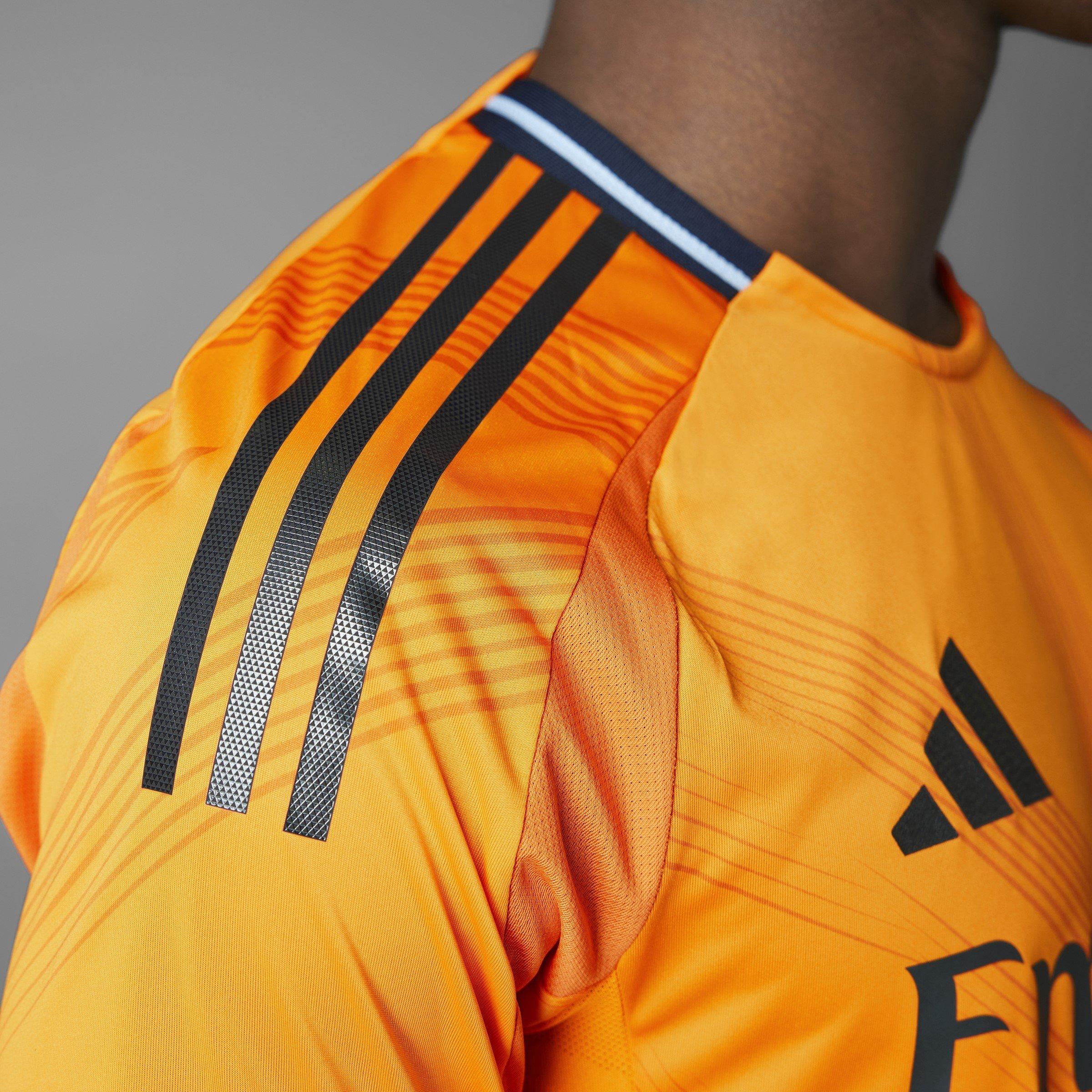 Orange - adidas - Real Madrid Authentic Away Shirt 2024 2025 Adults - 14