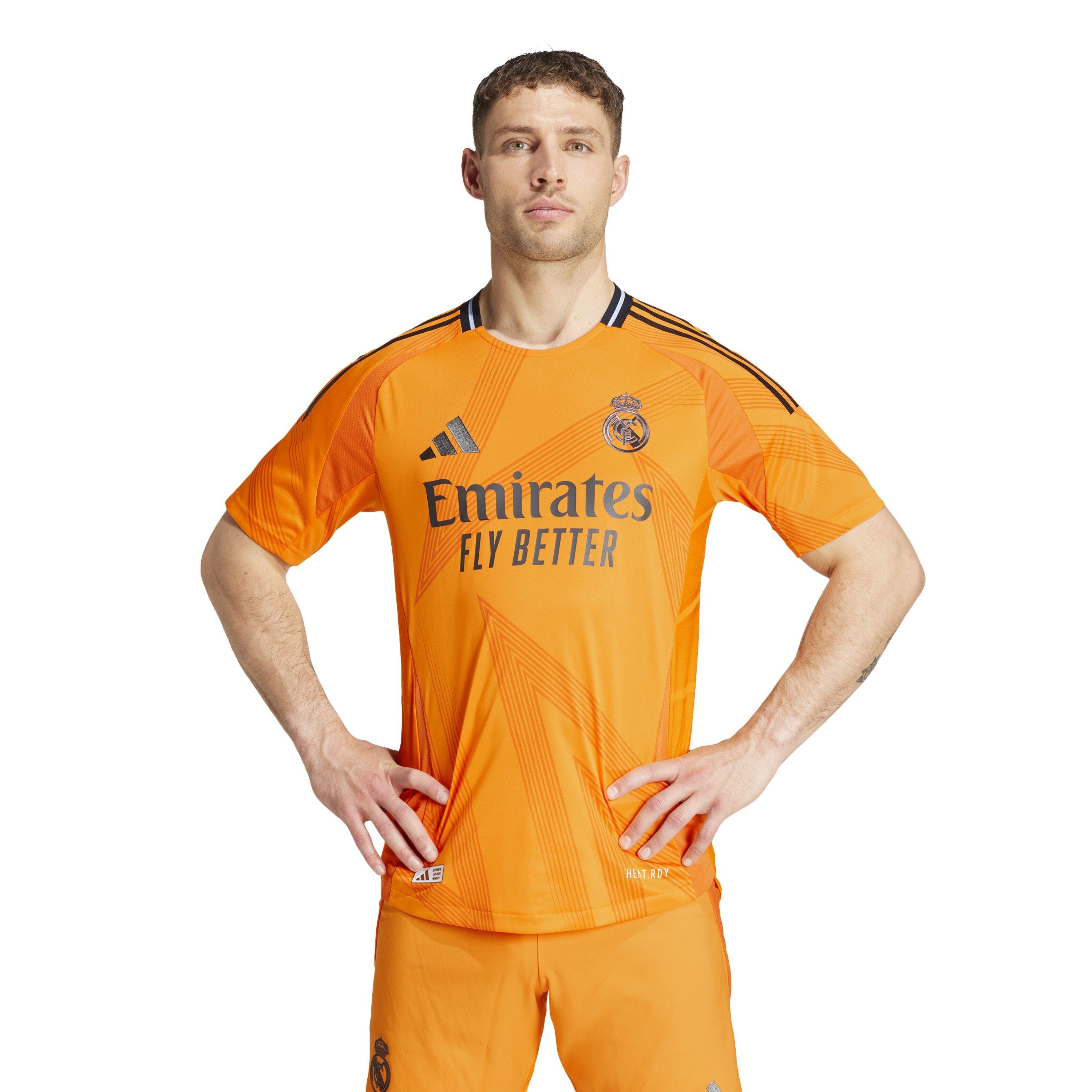 Orange - adidas - Real Madrid Authentic Away Shirt 2024 2025 Adults - 3