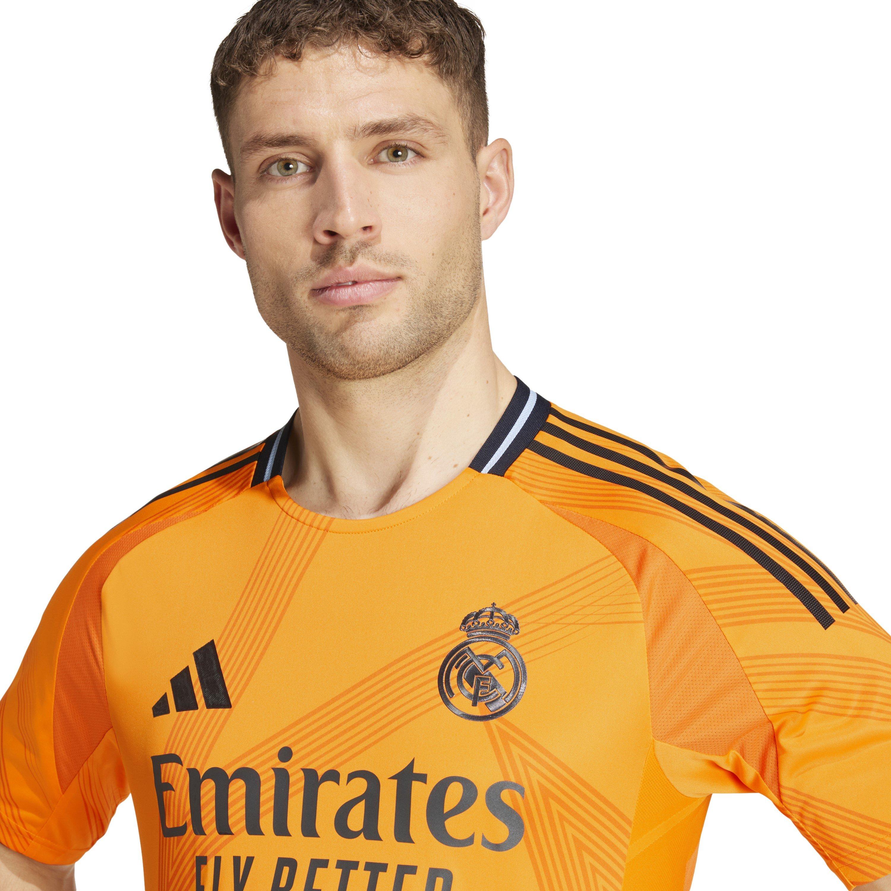 Orange - adidas - Real Madrid Authentic Away Shirt 2024 2025 Adults - 6