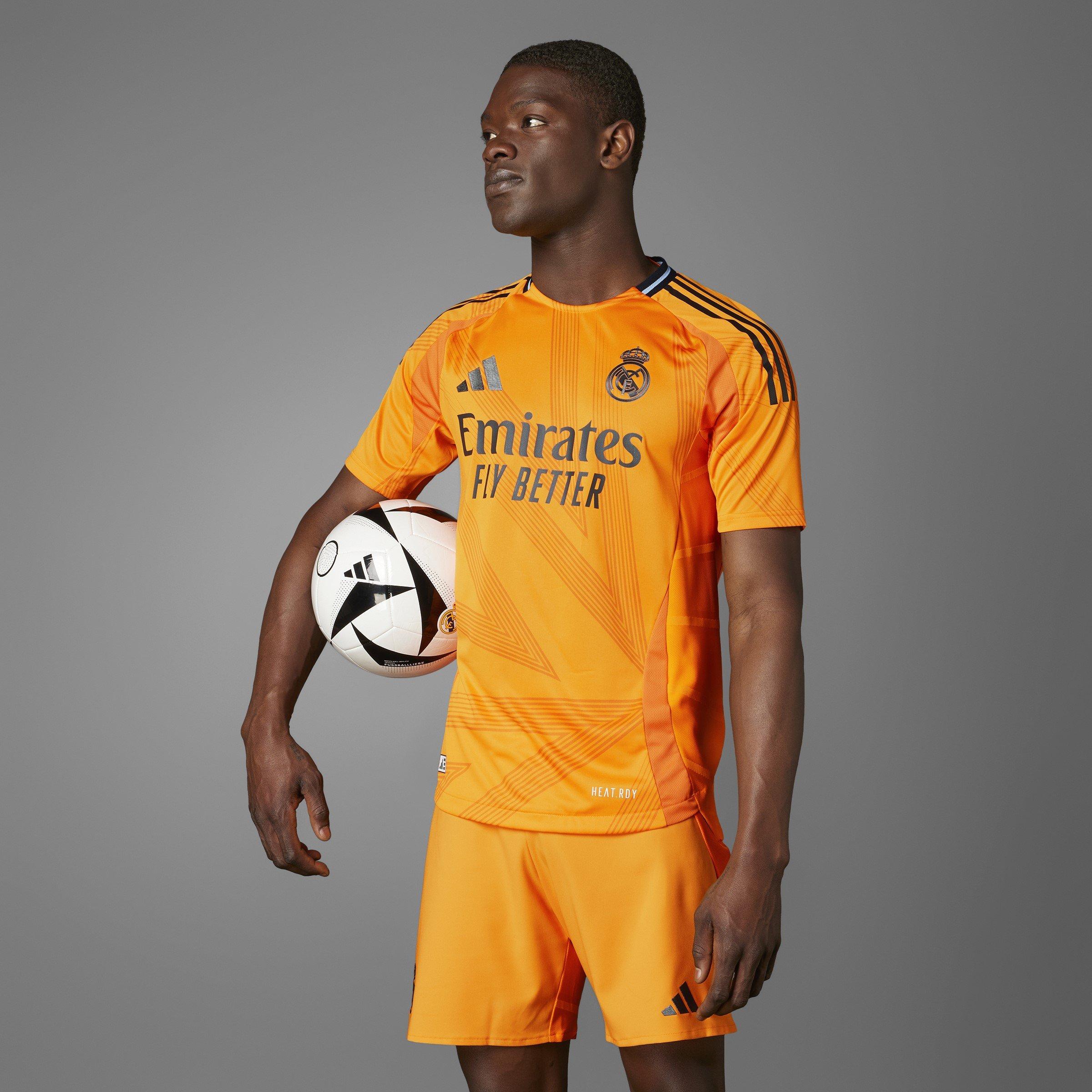 Orange - adidas - Real Madrid Authentic Away Shirt 2024 2025 Adults - 9