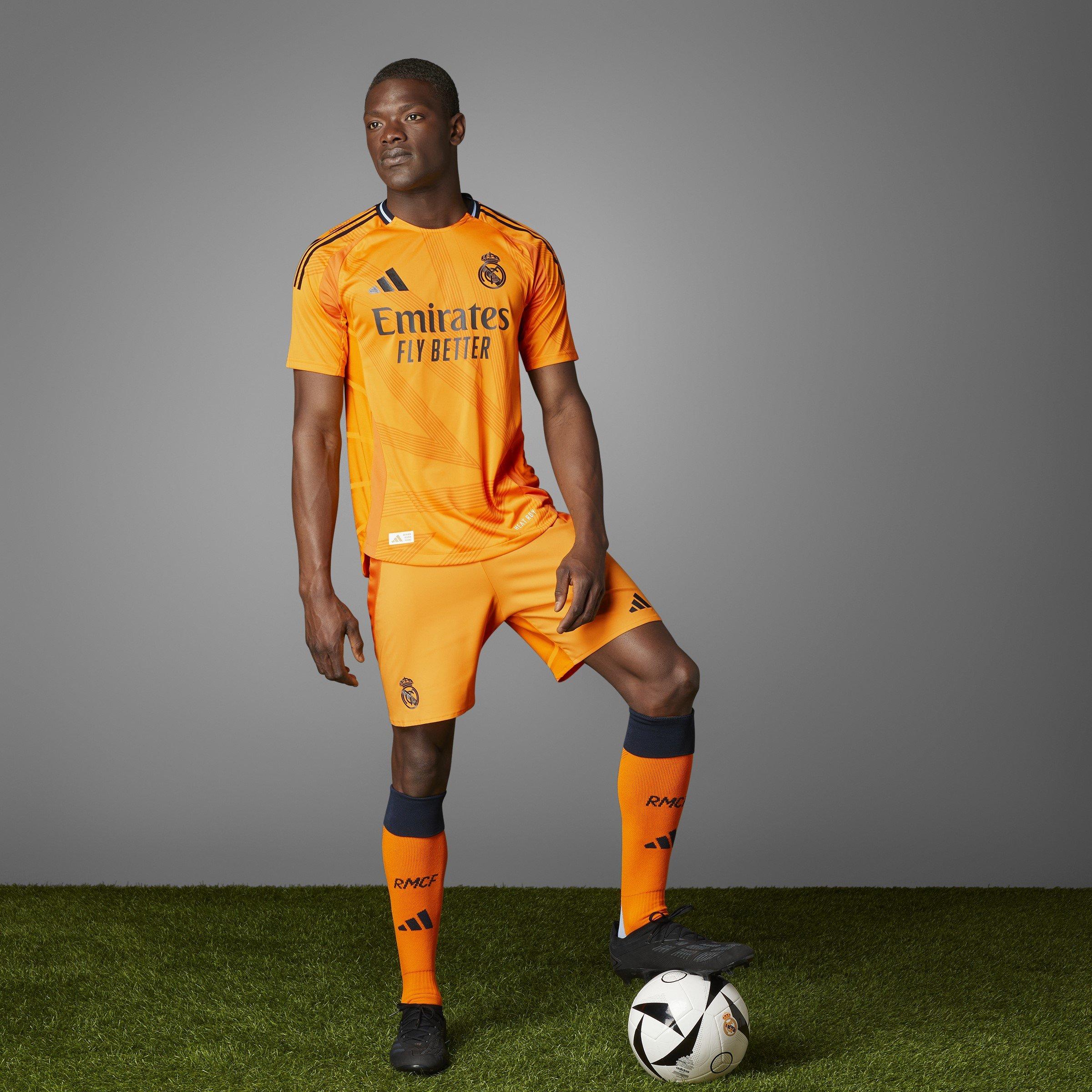 Orange - adidas - Real Madrid Authentic Away Shirt 2024 2025 Adults - 10