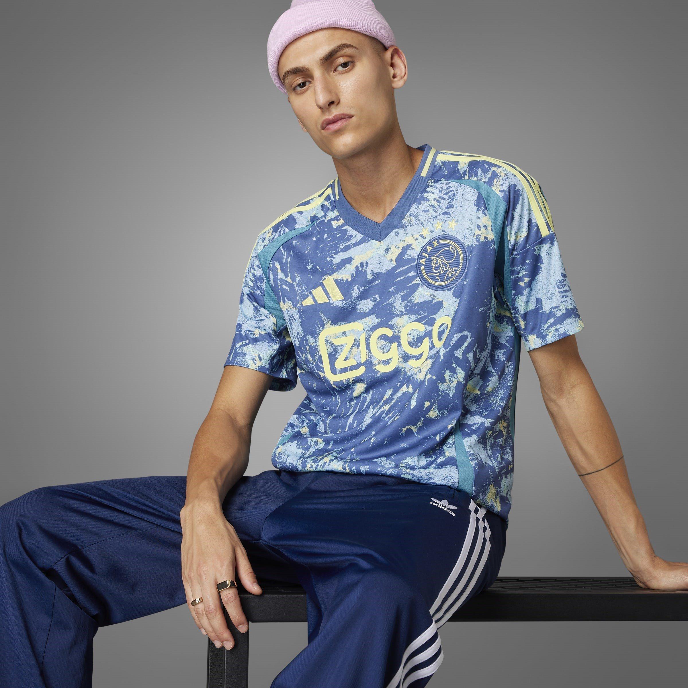 Blauw - adidas - Ajax Amsterdam Away Shirt 2024 2025 Adults - 15