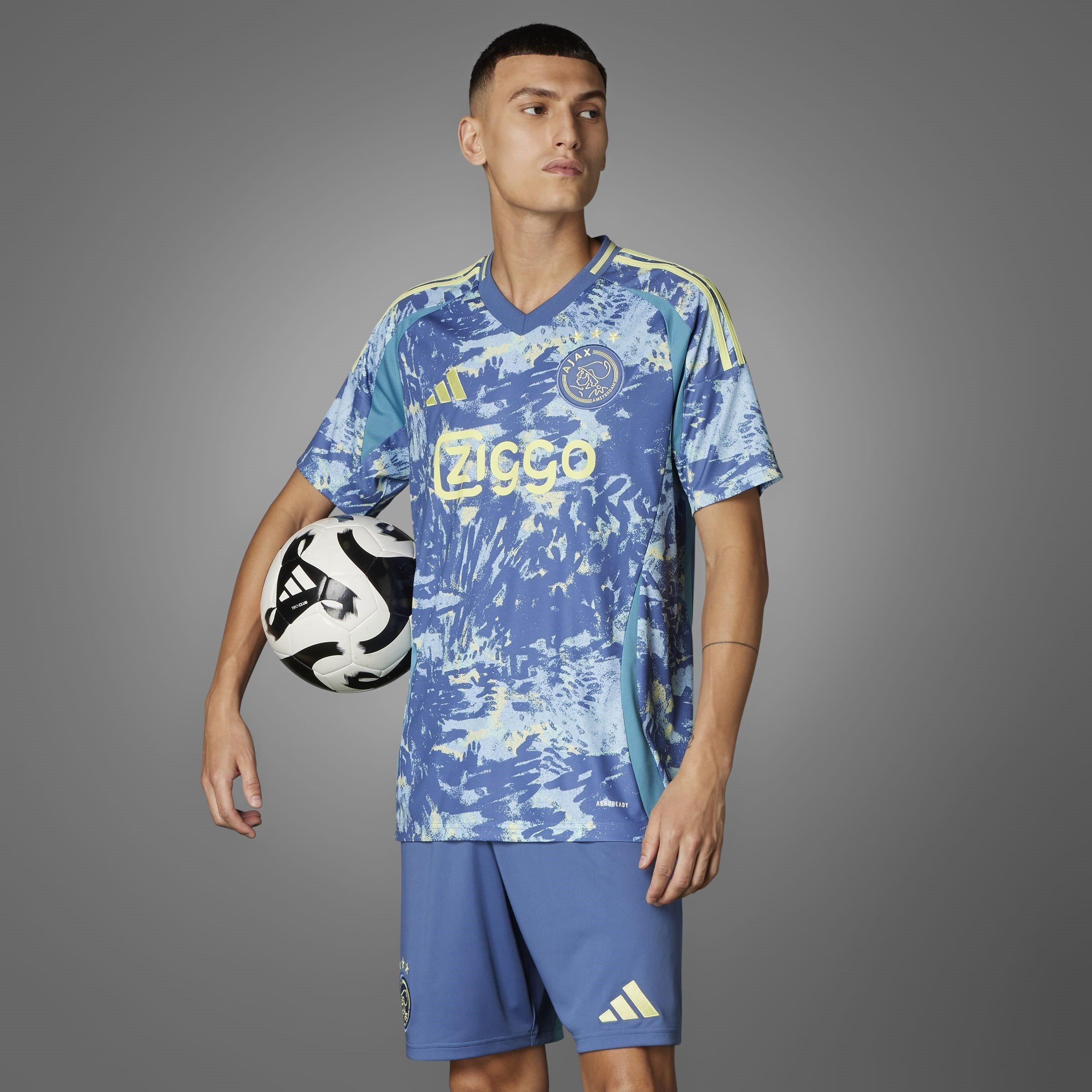 Blauw - adidas - Ajax Amsterdam Away Shirt 2024 2025 Adults - 8