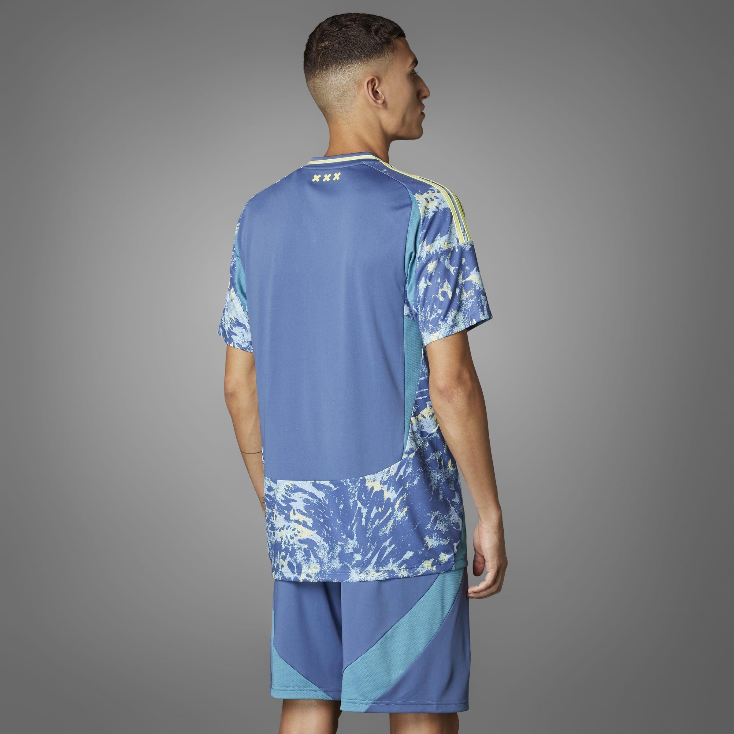 Blauw - adidas - Ajax Amsterdam Away Shirt 2024 2025 Adults - 9