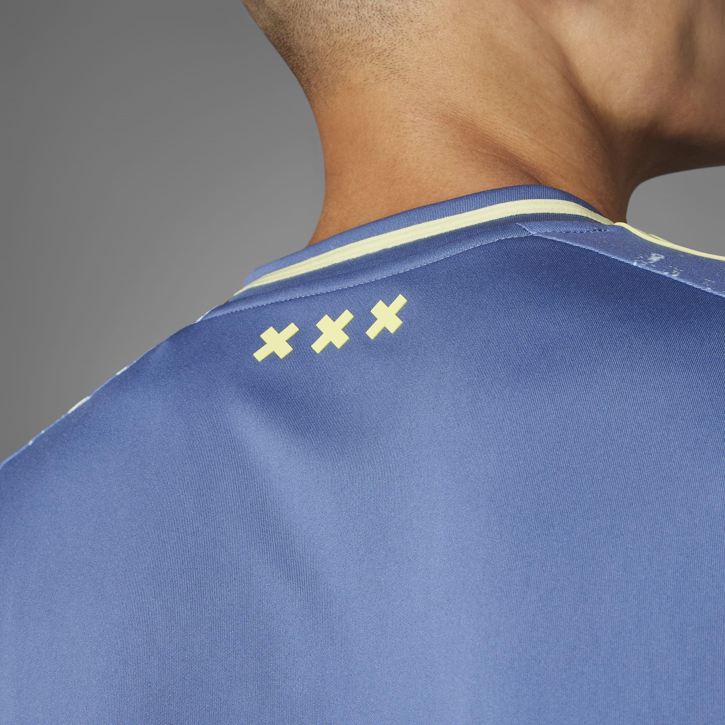 Blauw - adidas - Ajax Amsterdam Away Shirt 2024 2025 Adults - 10