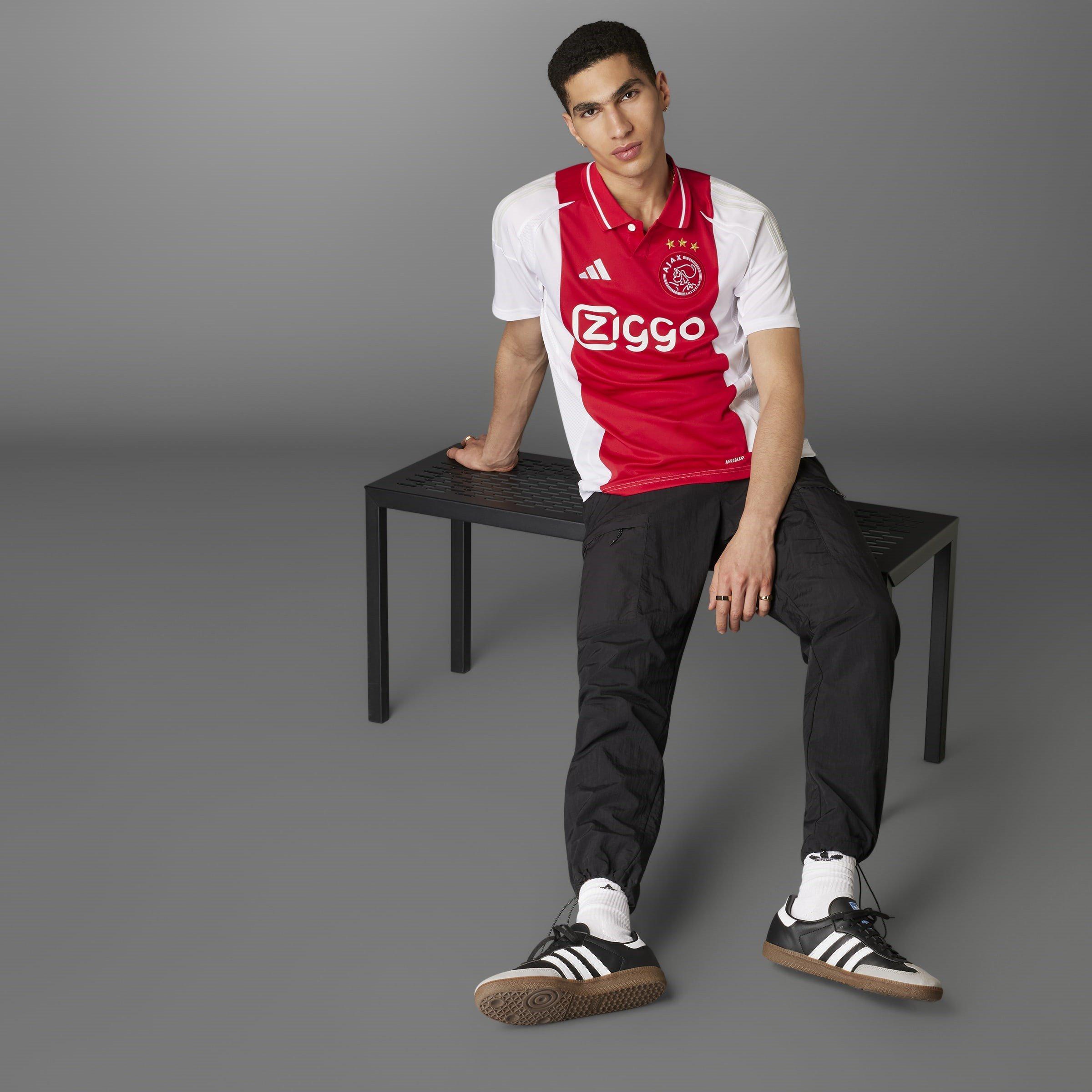 Hvid - adidas - Ajax Amsterdam Home Shirt 2024 2025 Adults - 13