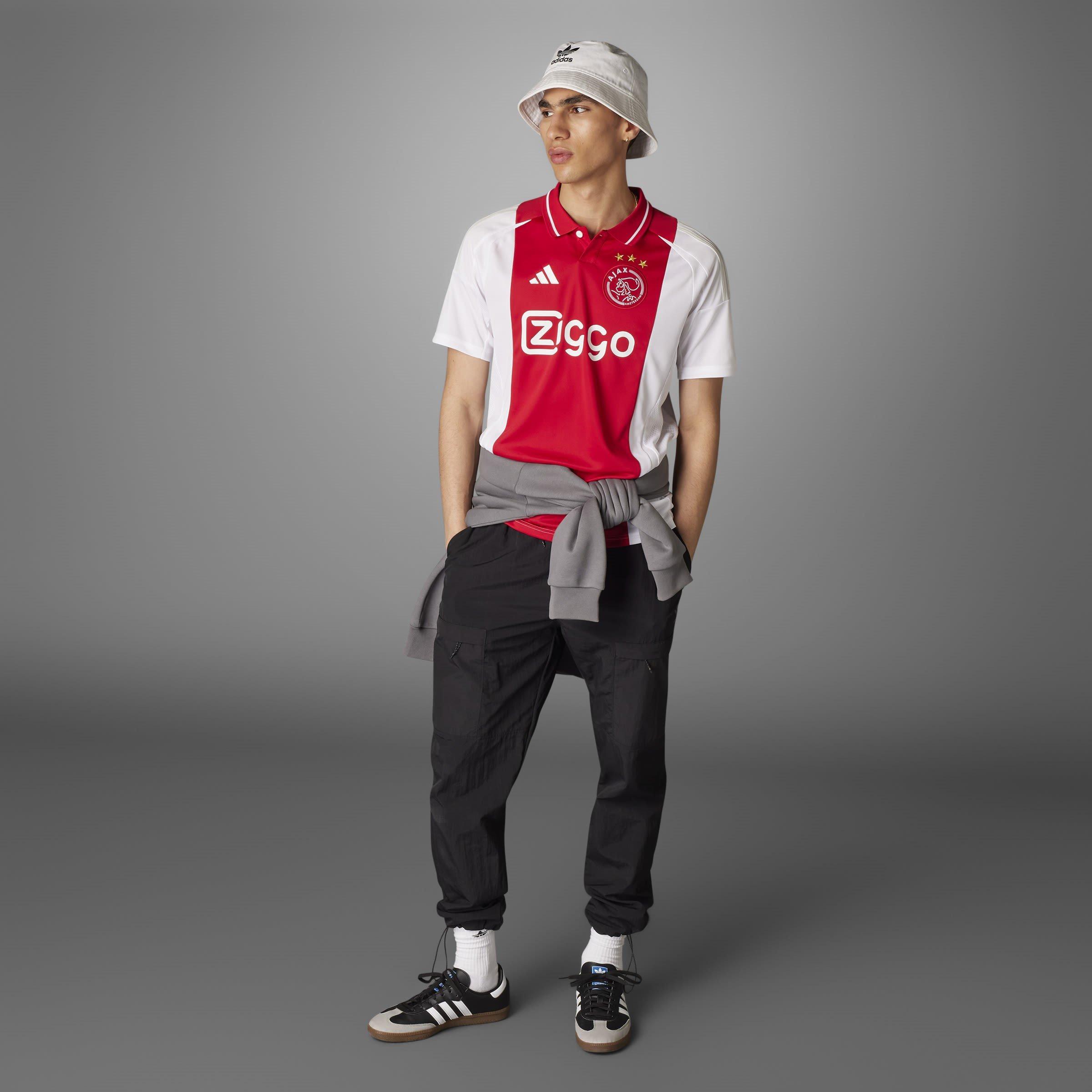Hvid - adidas - Ajax Amsterdam Home Shirt 2024 2025 Adults - 10