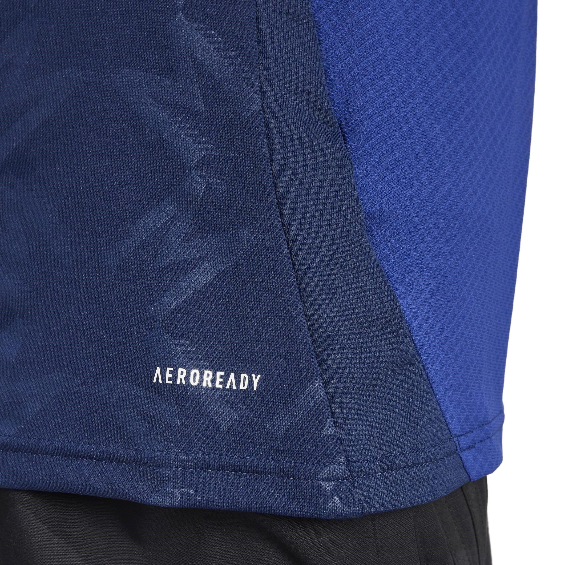 Blu - adidas - Manchester United Away Long Sleeve Shirt Adults - 7