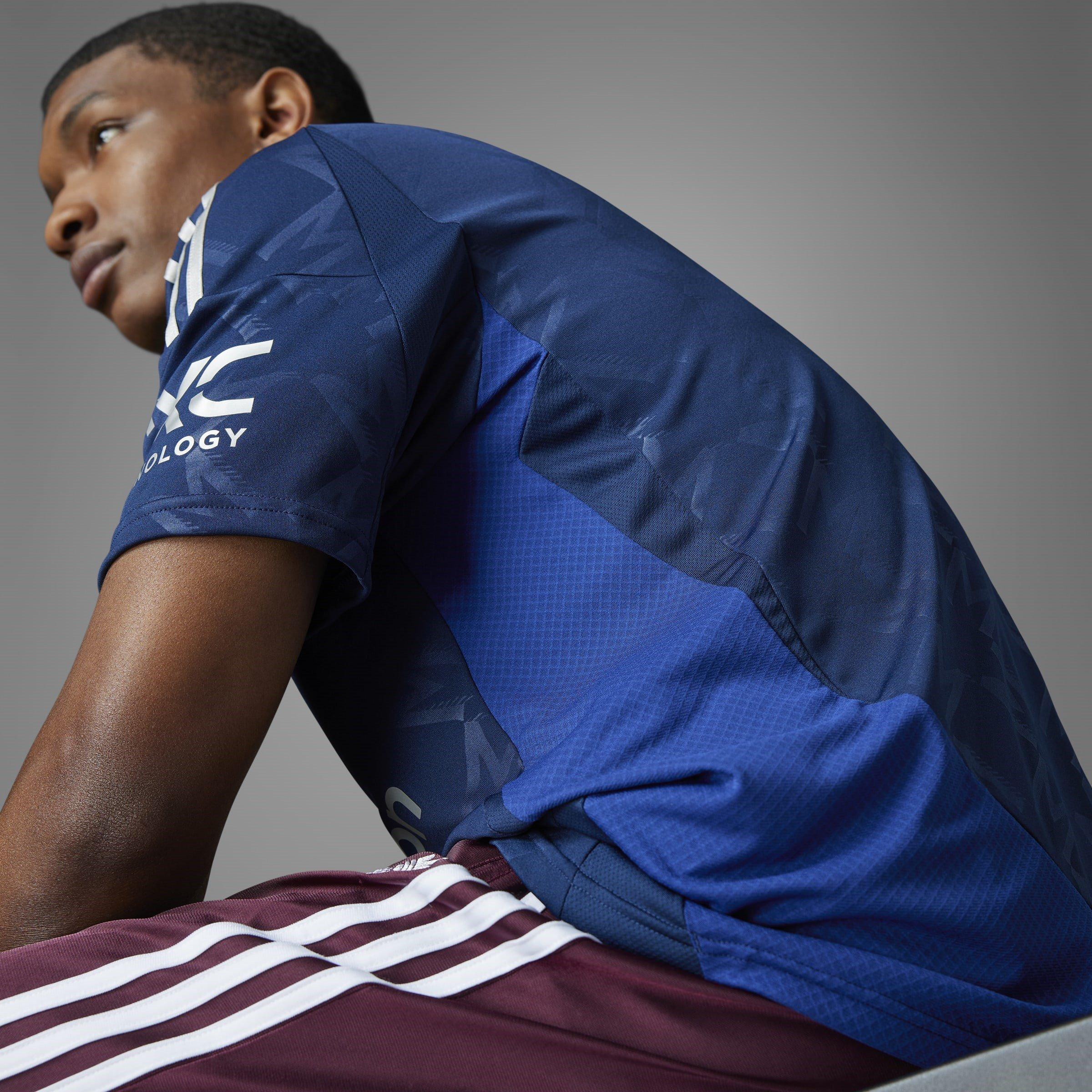 Blue - adidas - Manchester United Away Shirt 2024 2025 Adults - 15