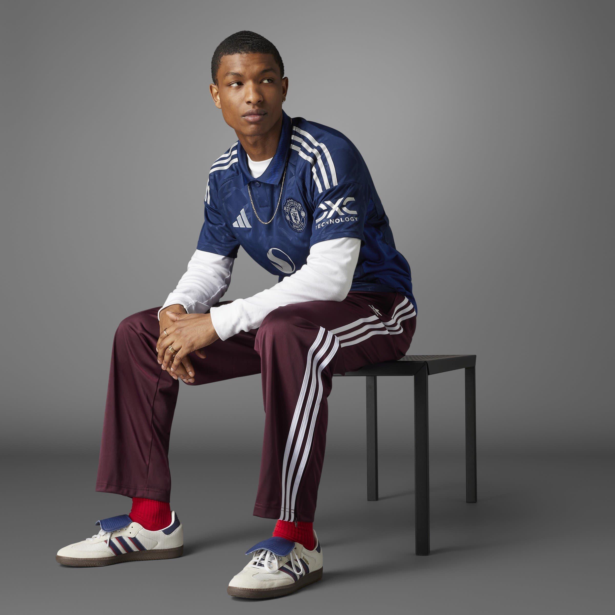 Blue - adidas - Manchester United Away Shirt 2024 2025 Adults - 7