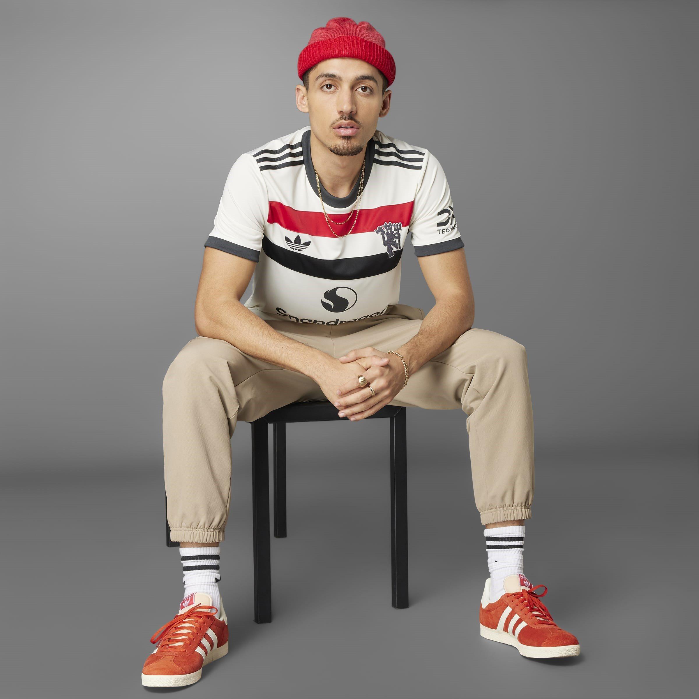 Weiß - adidas - Manchester United Third Shirt 2024 2025 Adults - 15