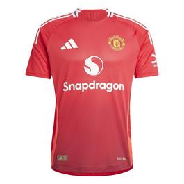 adidas Manchester United Authentic Home Shirt 2024 2025 Adults