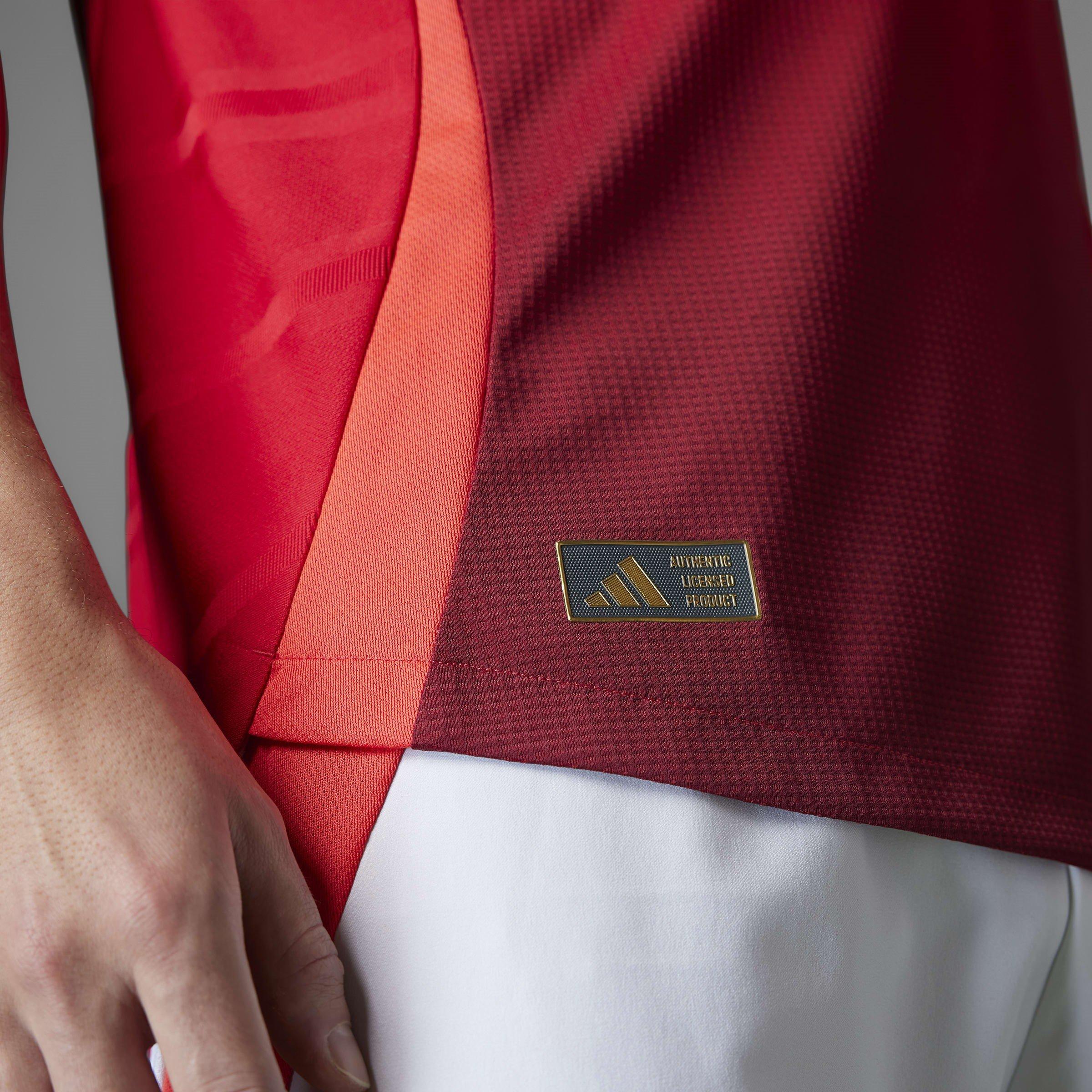 Rood - adidas - Manchester United Authentic Home Shirt 2024 2025 Adults - 14